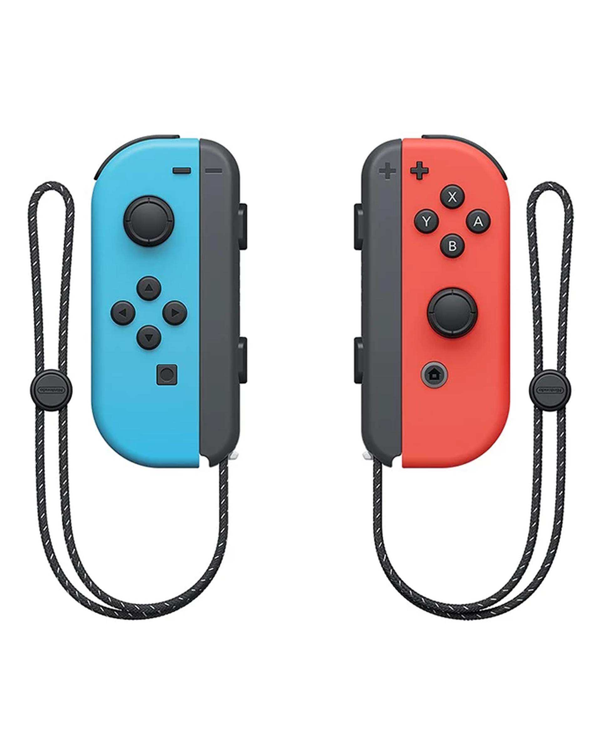 کنسول بازی نینتندو مدل Switch Neon Blue and Neon Red Joy-Con OLED