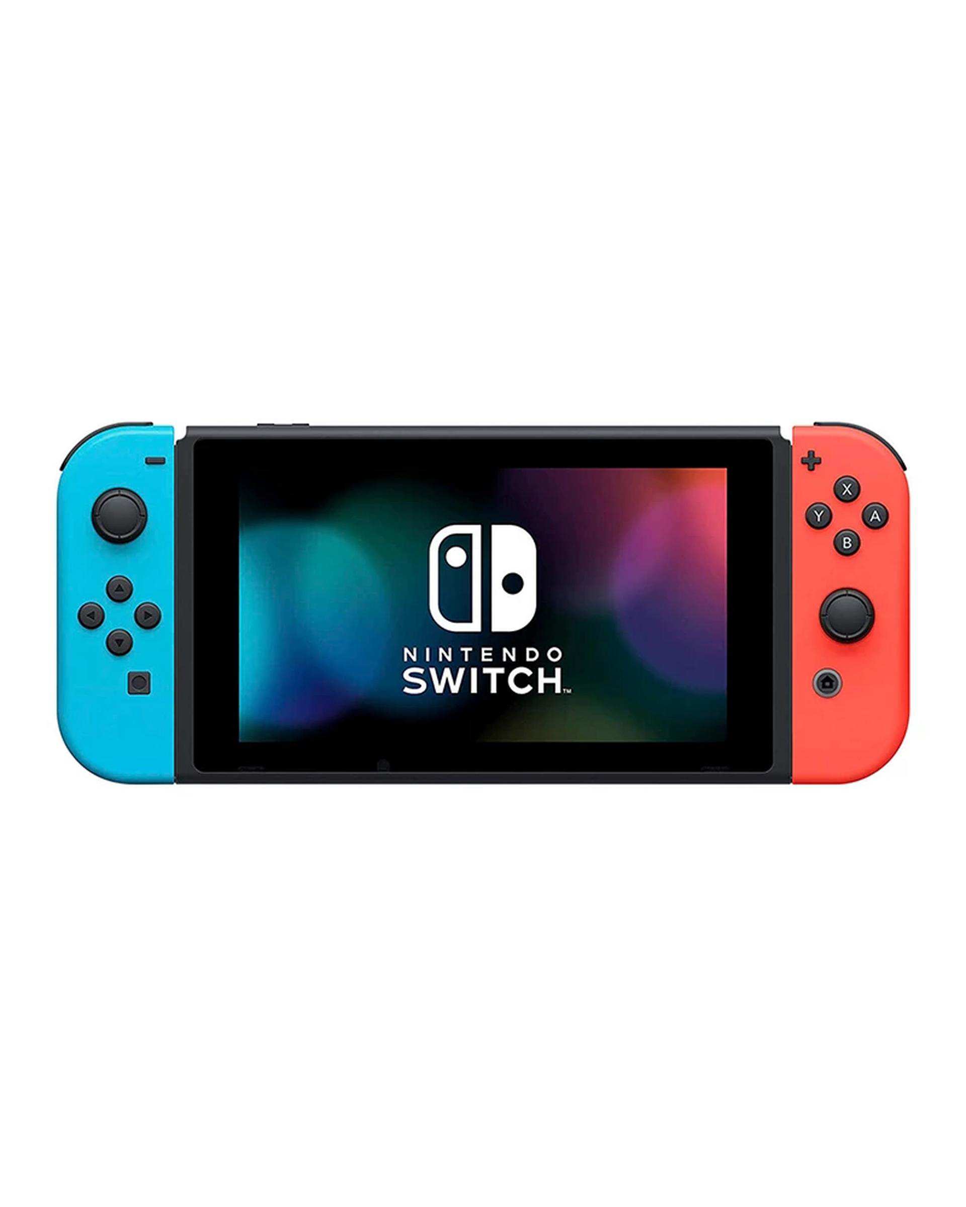 کنسول بازی نینتندو مدل Switch Neon Blue and Neon Red Joy-Con OLED