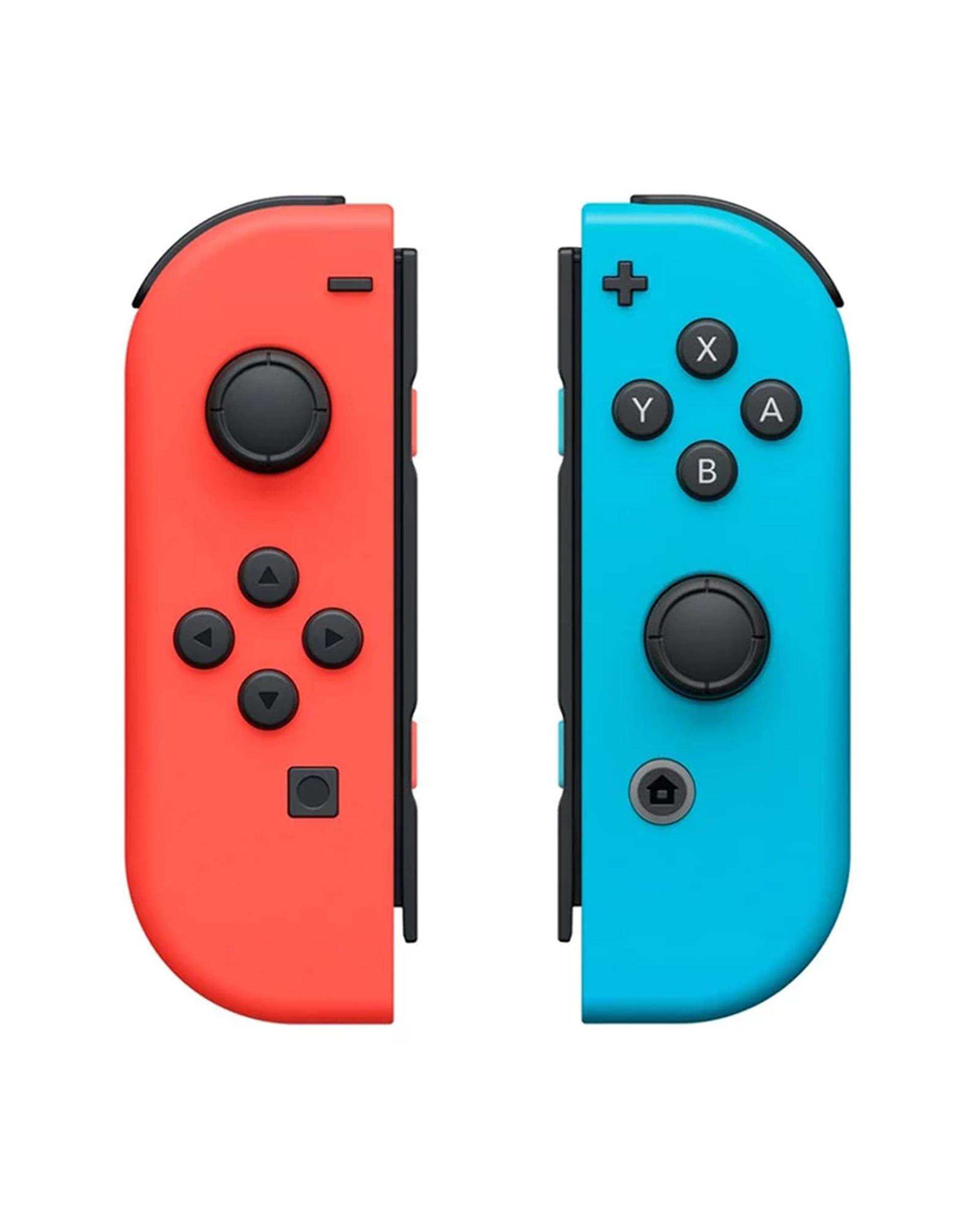 کنسول بازی نینتندو مدل Switch Neon Blue and Neon Red Joy-Con OLED