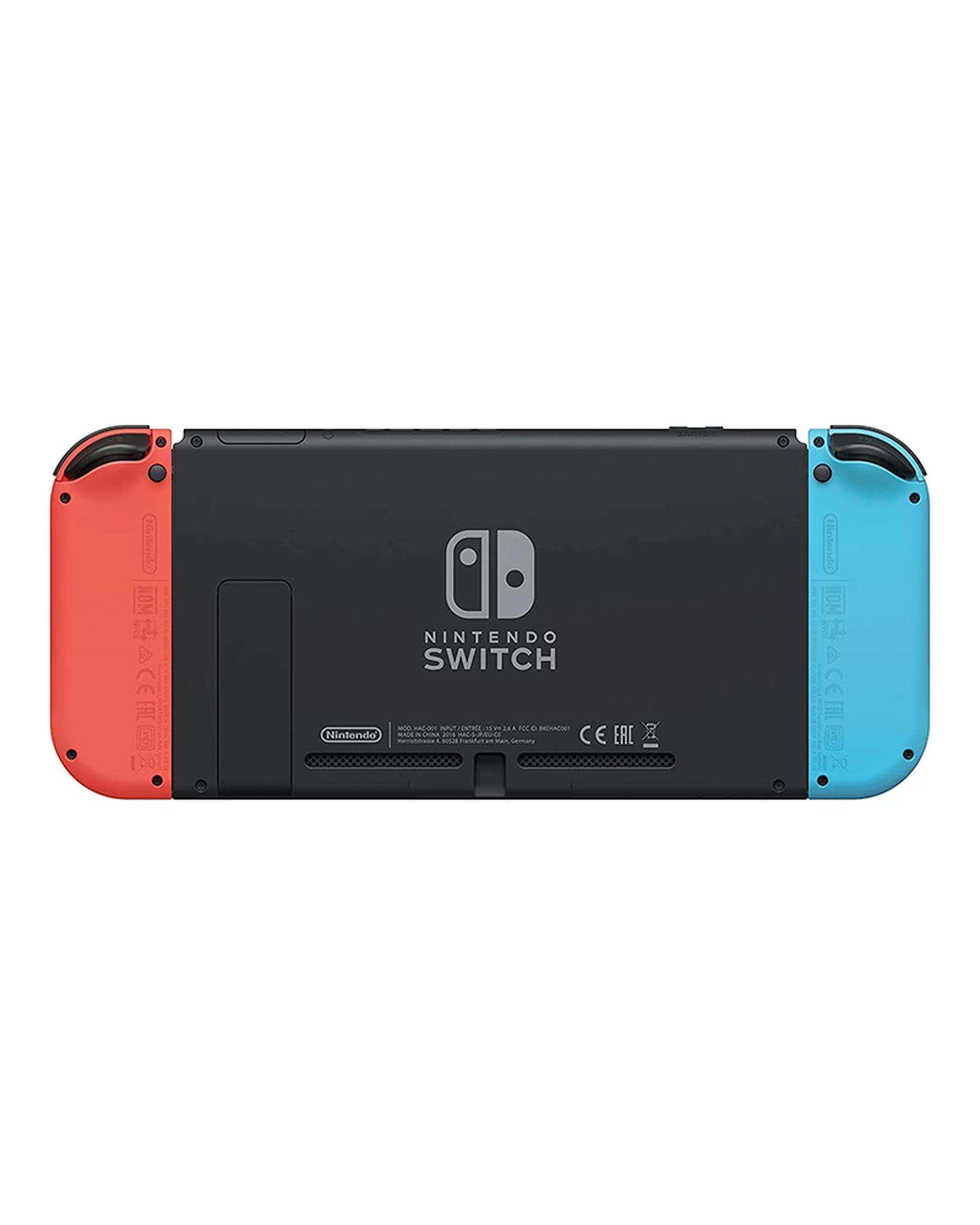 کنسول بازی نینتندو مدل Switch Neon Blue and Neon Red Joy-Con OLED