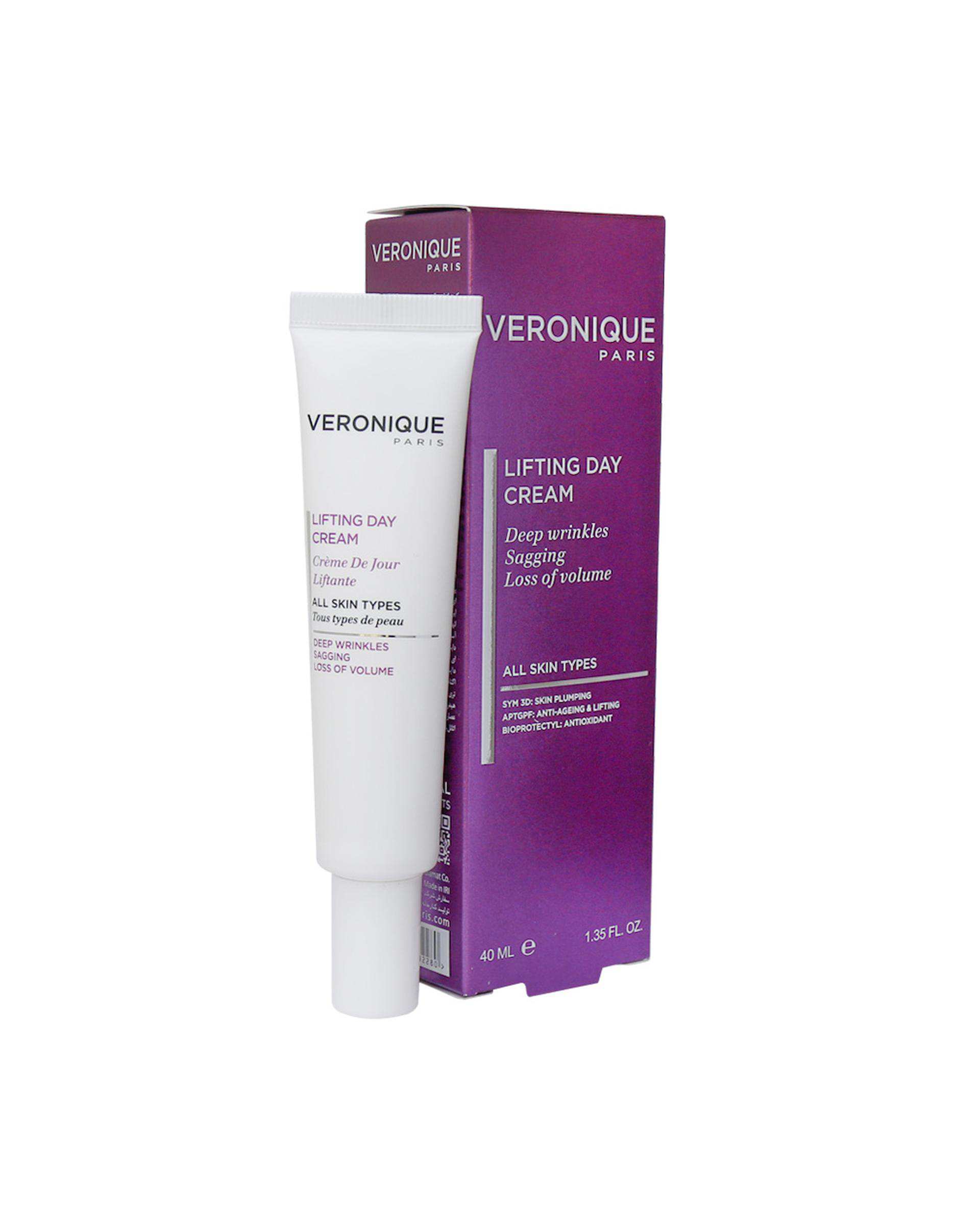 کرم لیفتینگ مخصوص روز ورونیک Veronique مناسب انواع پوست 40ml