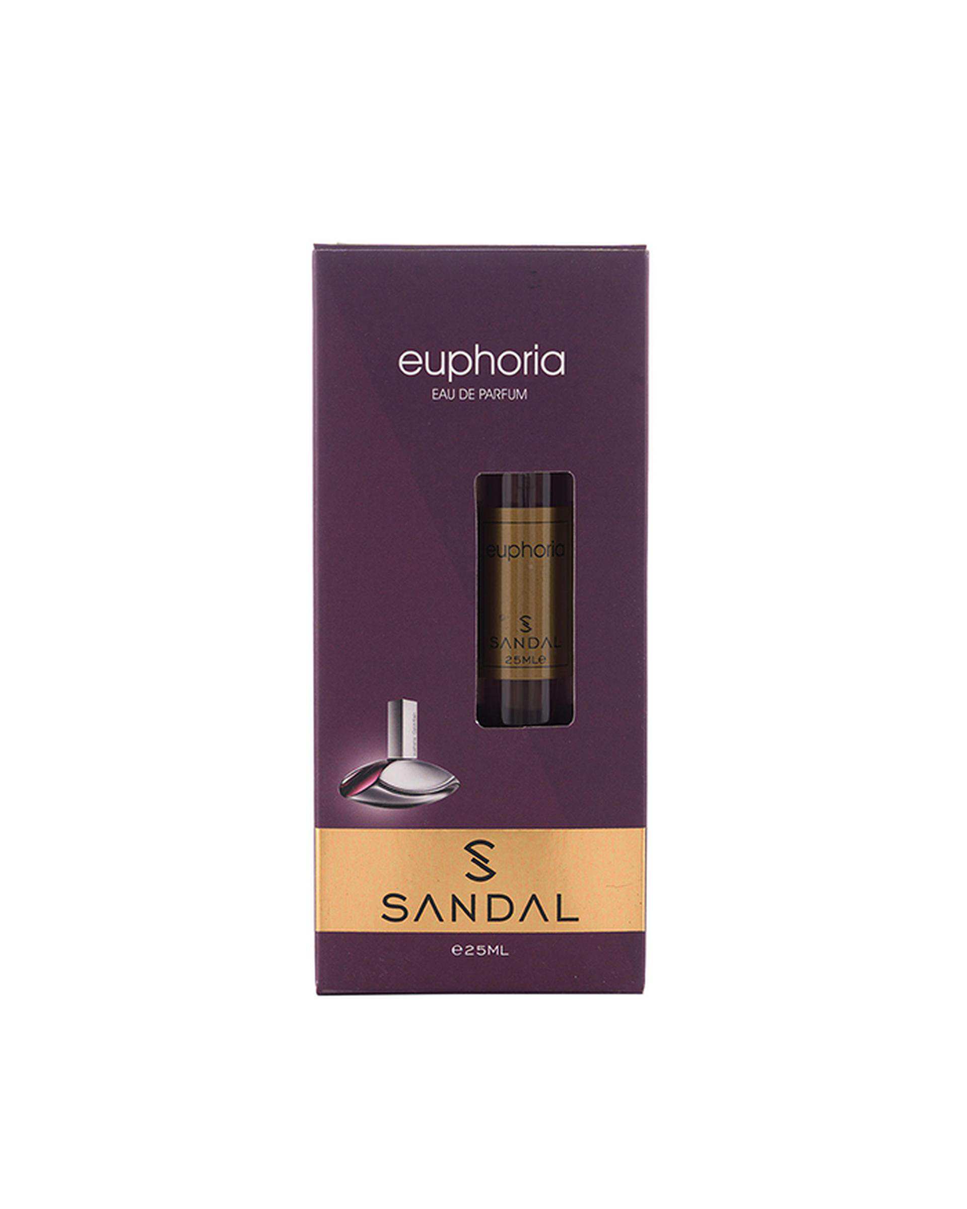 عطر جیبی زنانه صندل Sandal مدل ایفوریا Calvin Klein Euphoria حجم 25ml