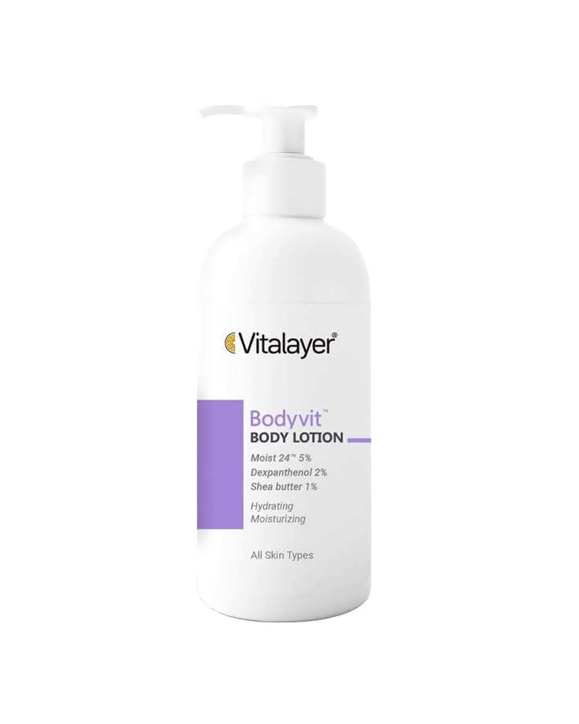 لوسیون بدن ویتالیر Vitalayer مدل بادی ویت Bodyvit حجم 500ml