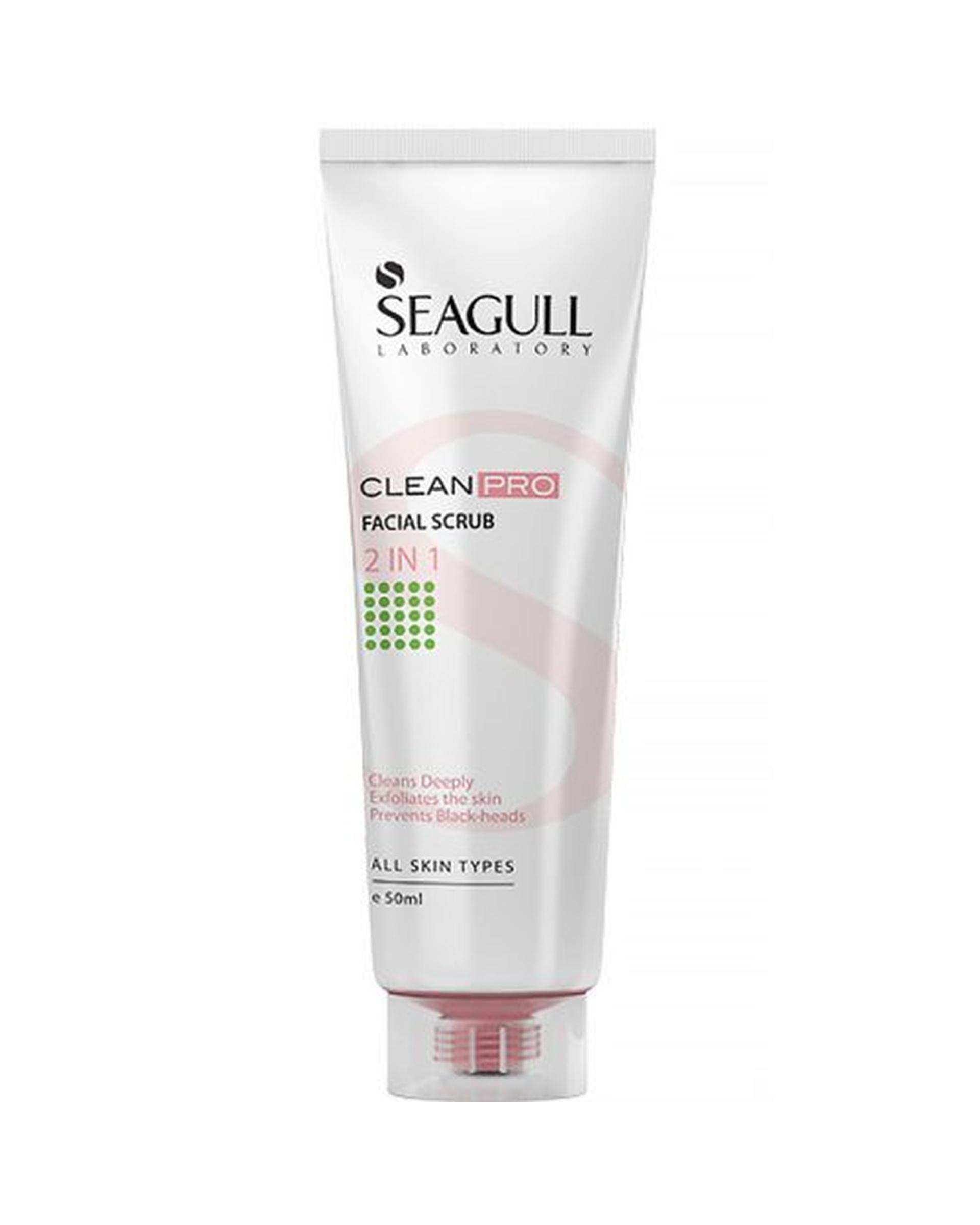 اسکراب لایه بردار پوست سی گل Seagull مدل 1×2 حجم 50ml