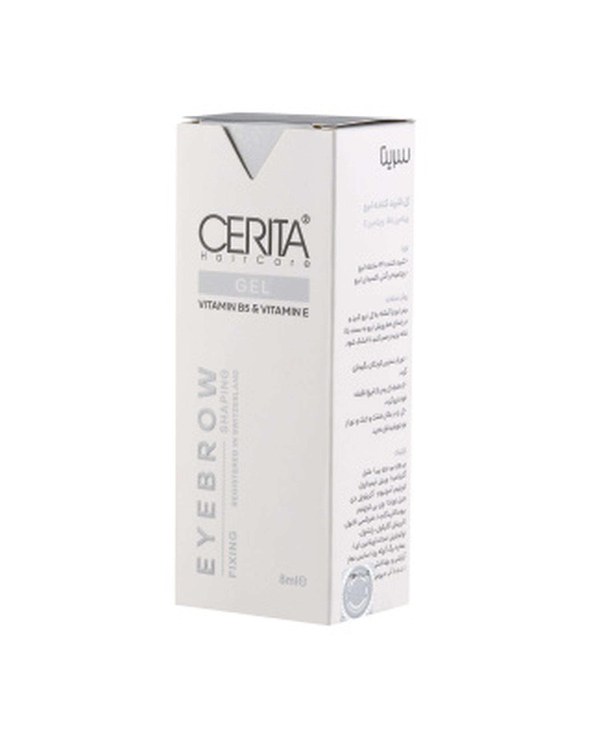 ژل تثبیت کننده ابرو سریتا Cerita مدل Eyebrow Fixing حجم 8ml
