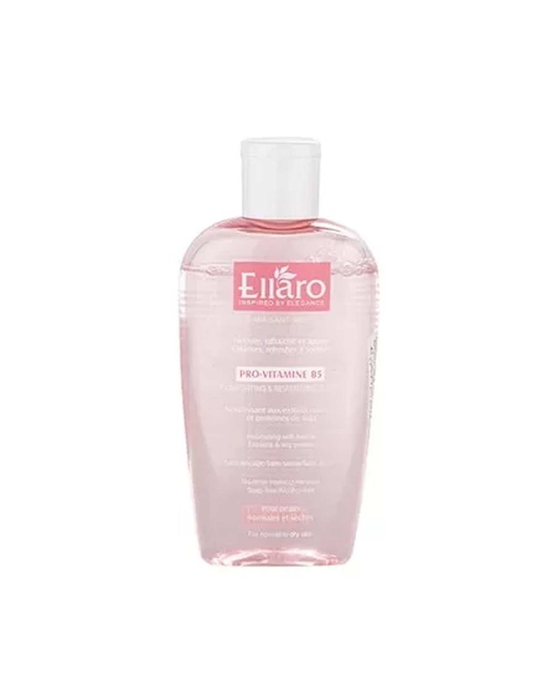 تونر آرامش بخش و احیا کننده صورت الارو Ellaro مناسب پوست نرمال تا خشک 200ml