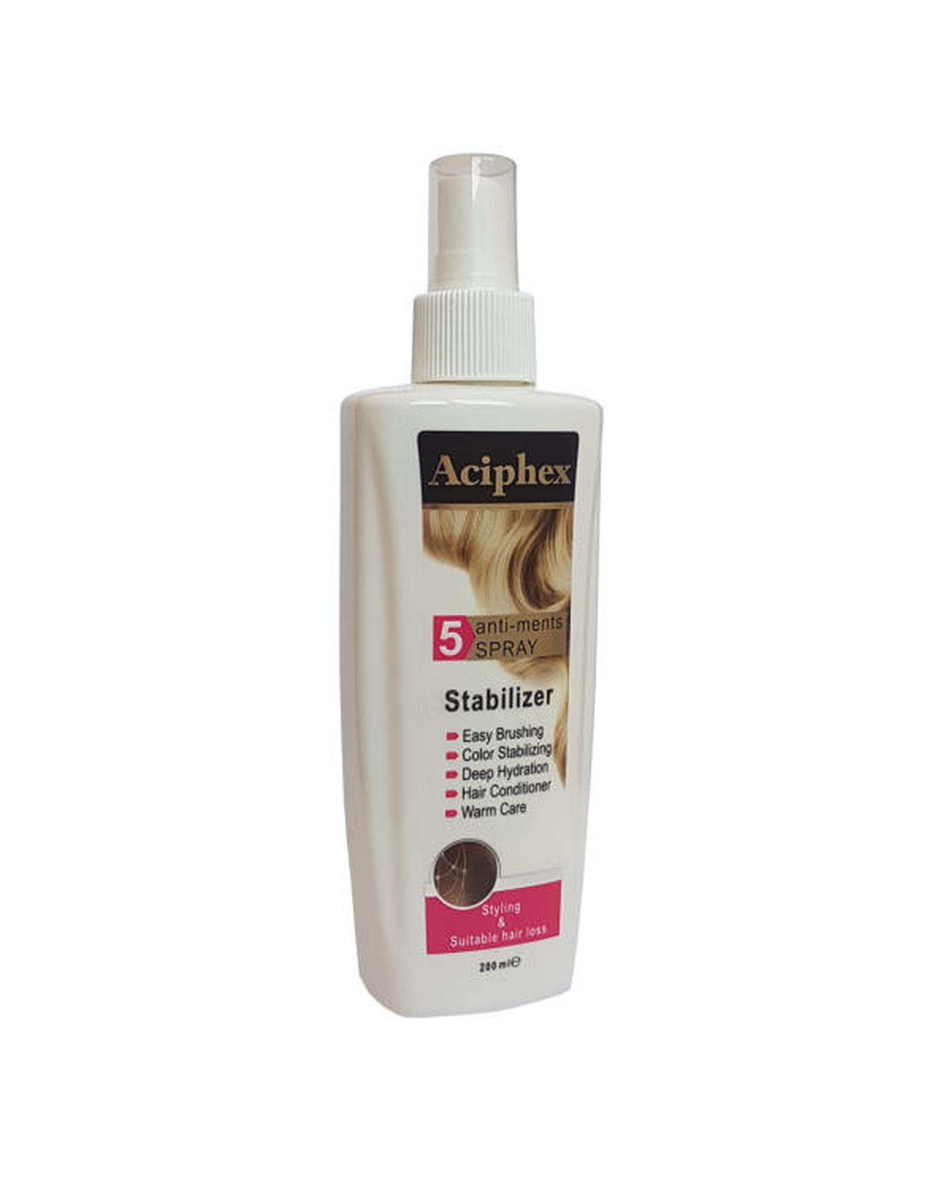 اسپری مو دو فاز اسیفکس Aciphex مدل Stabilizer حجم 200ml