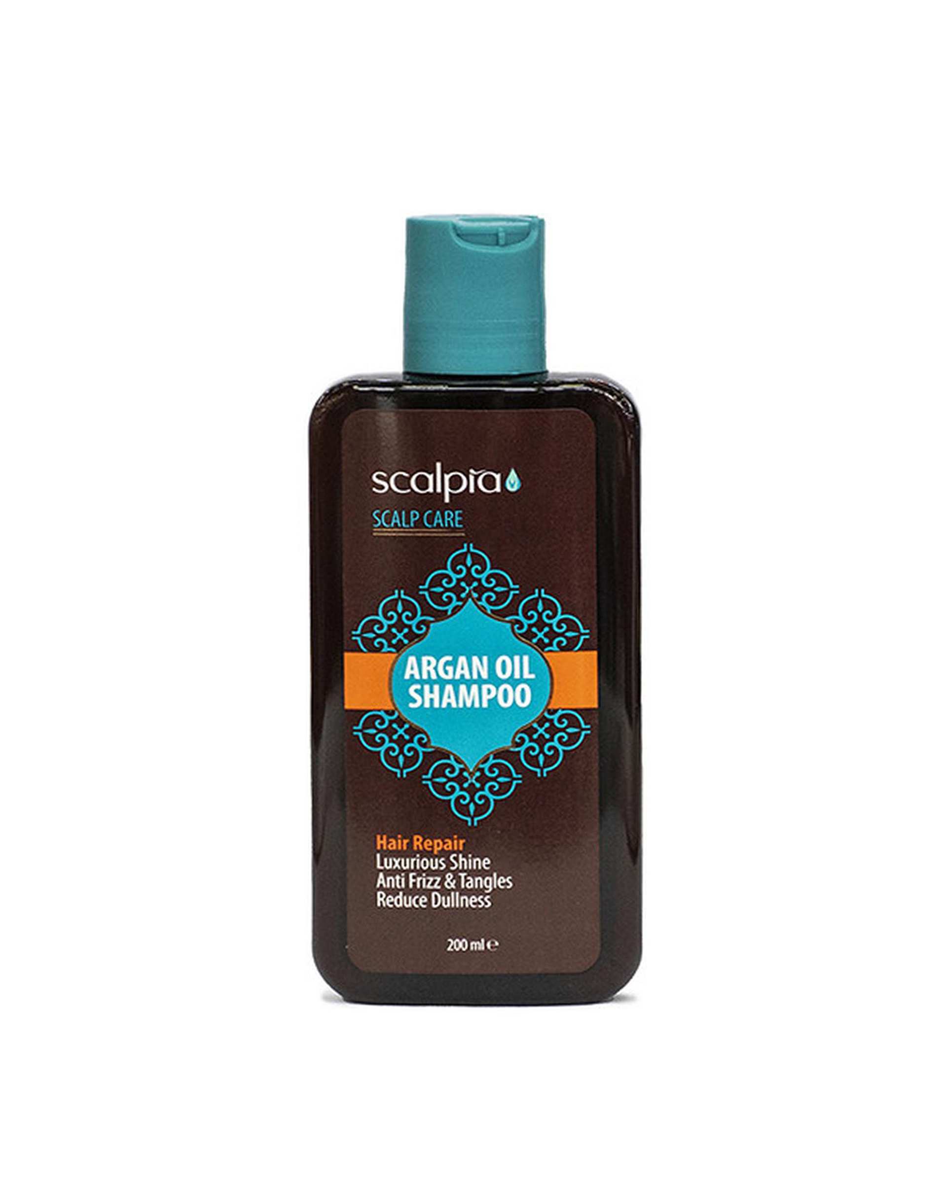 شامپو مو اسکالپیا Scalpia مدل Argan Oil حاوی روغن آرگان 200ml