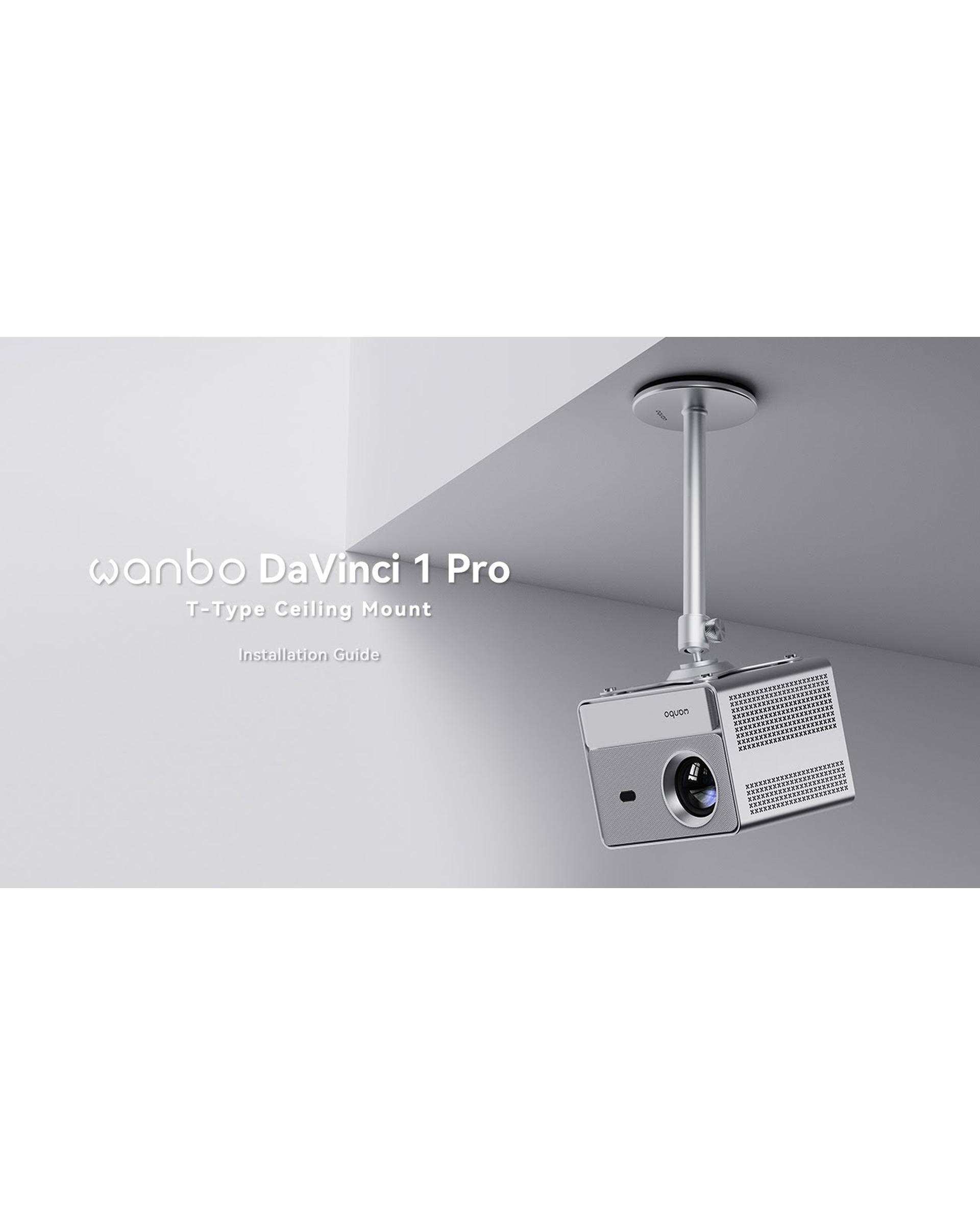 ویدئو پروژکتور طوسی ونبو شیائومی مدل Wanbo DaVinci 1 Pro