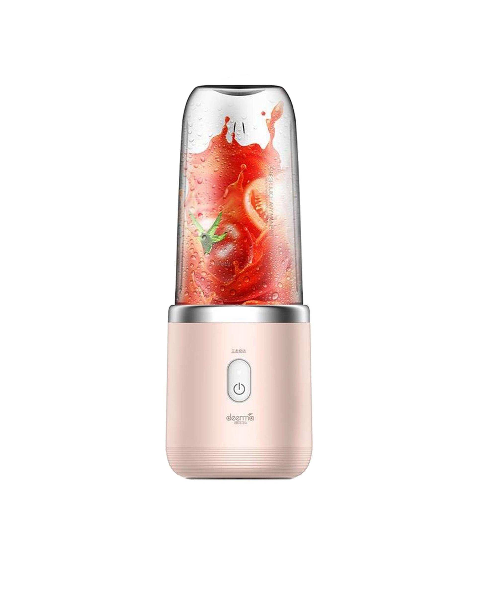 مخلوط کن صورتی شیائومی Deerma mini juice Blender Nu05