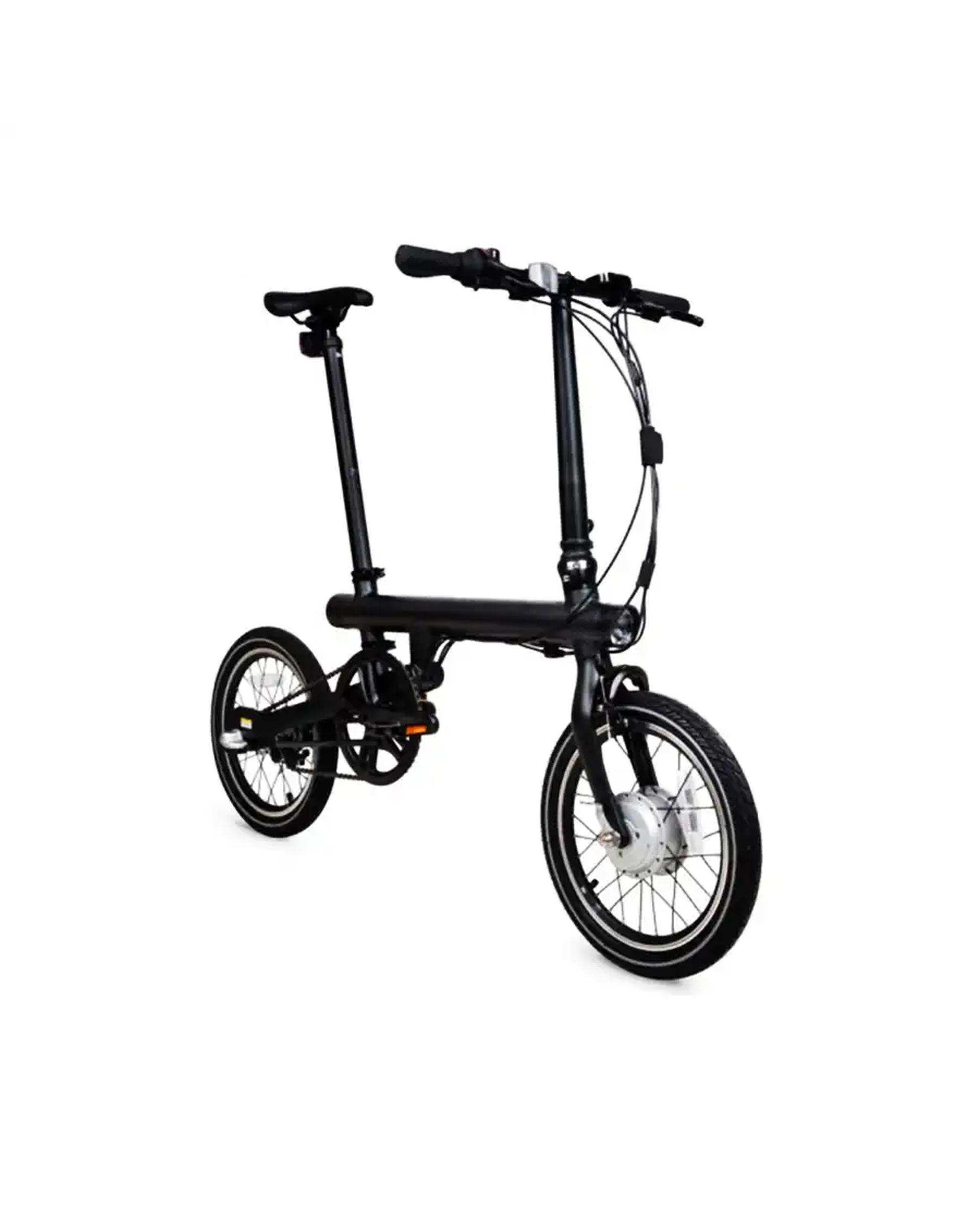 دوچرخه برقی تاشو مشکی شیائومی Mijia QiCycle Folding Electric Bike