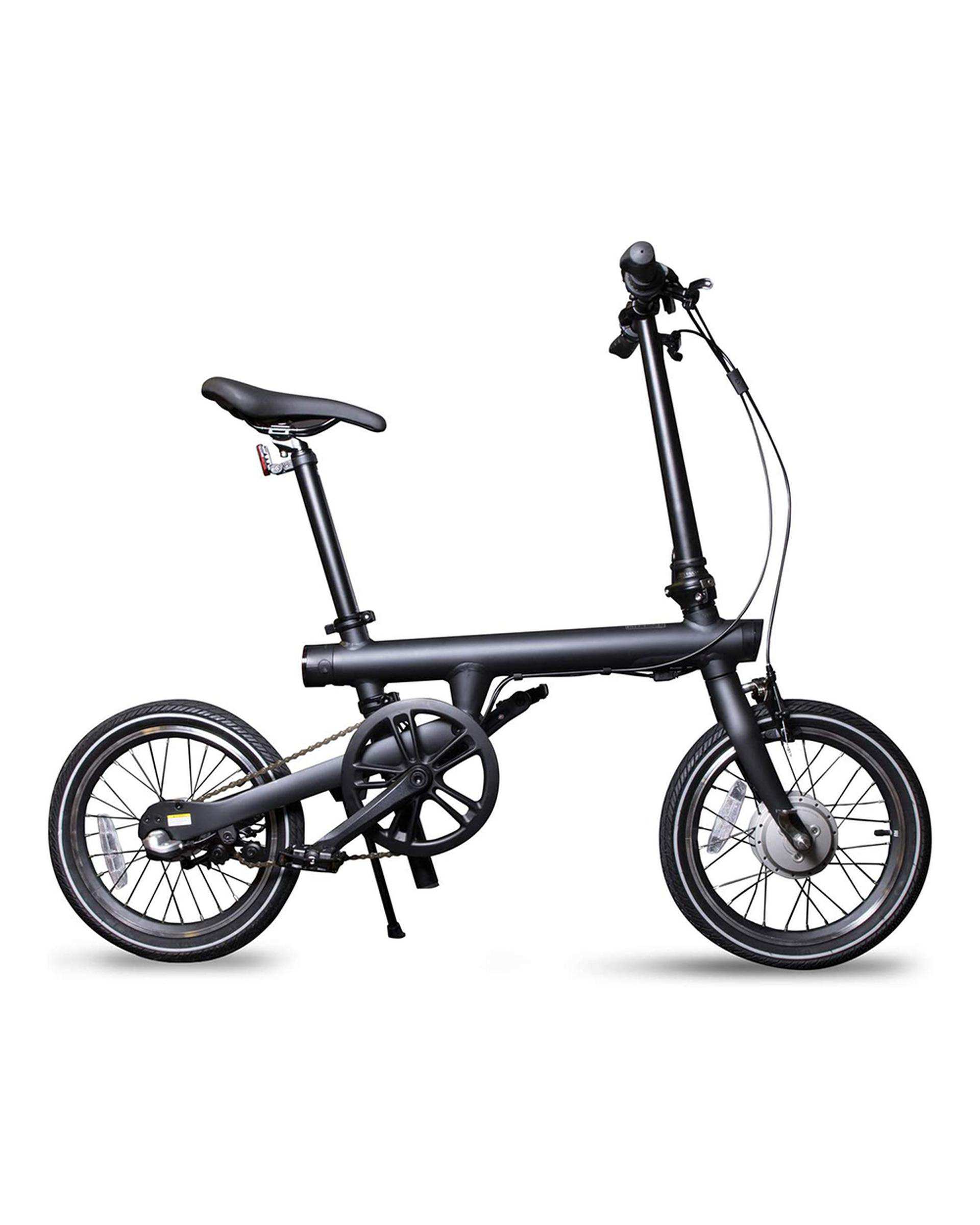 دوچرخه برقی تاشو مشکی شیائومی Mijia QiCycle Folding Electric Bike