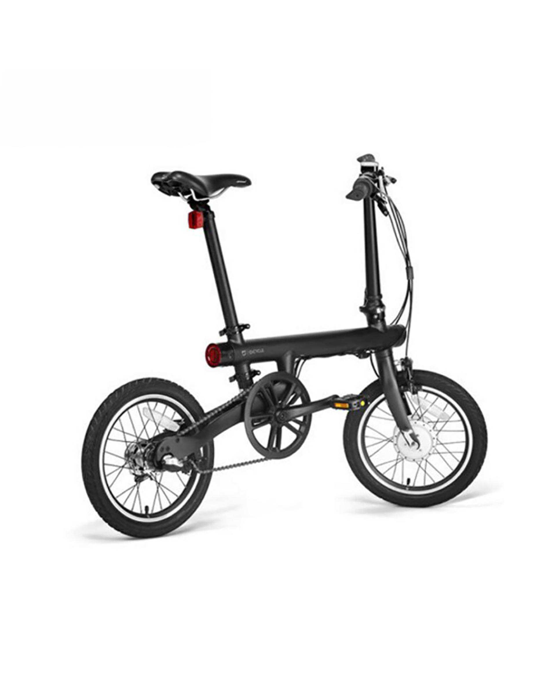 دوچرخه برقی تاشو مشکی شیائومی Mijia QiCycle Folding Electric Bike