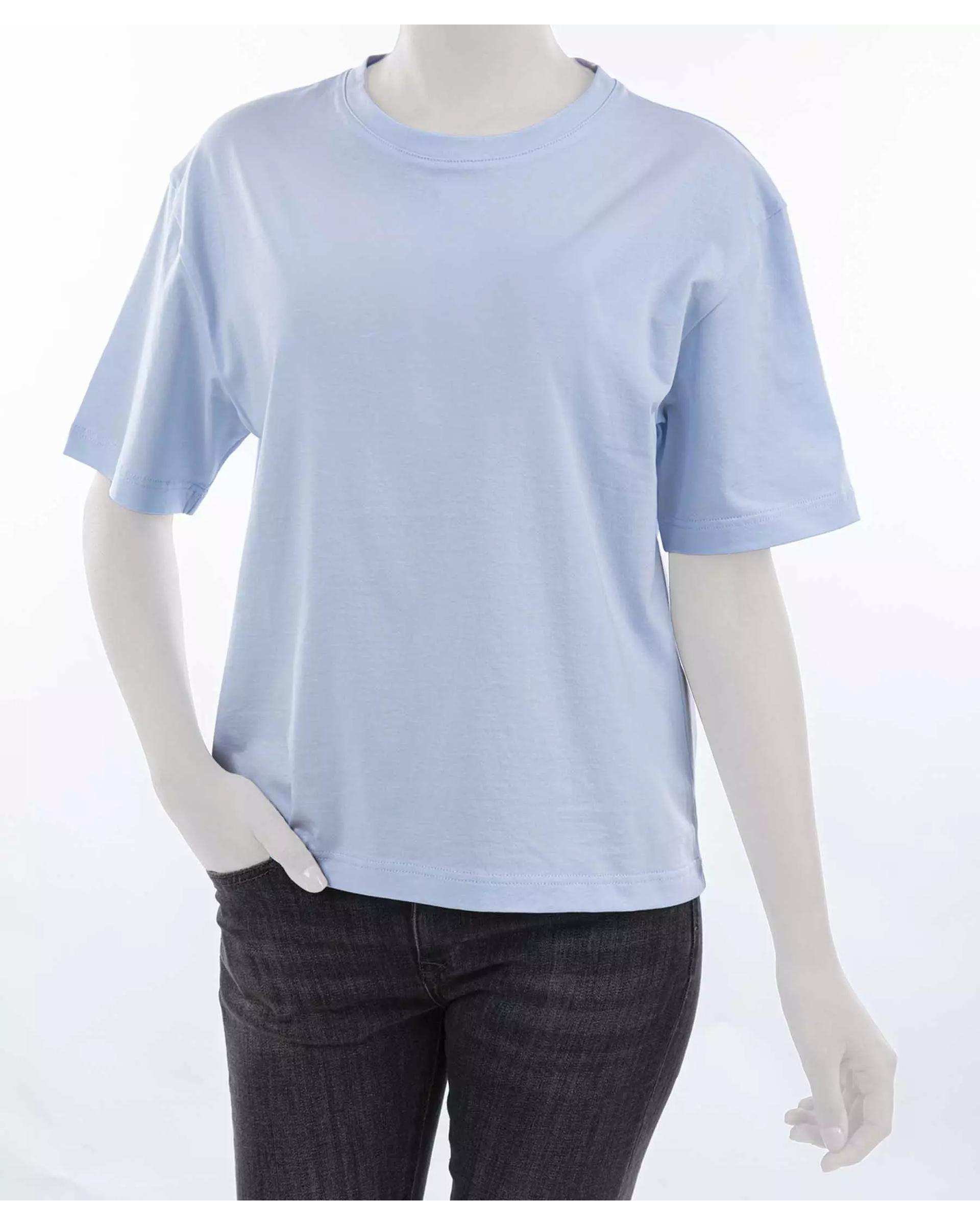 تی شرت زنانه آبی روشن سوپردرای Superdry کد W10S41601N
