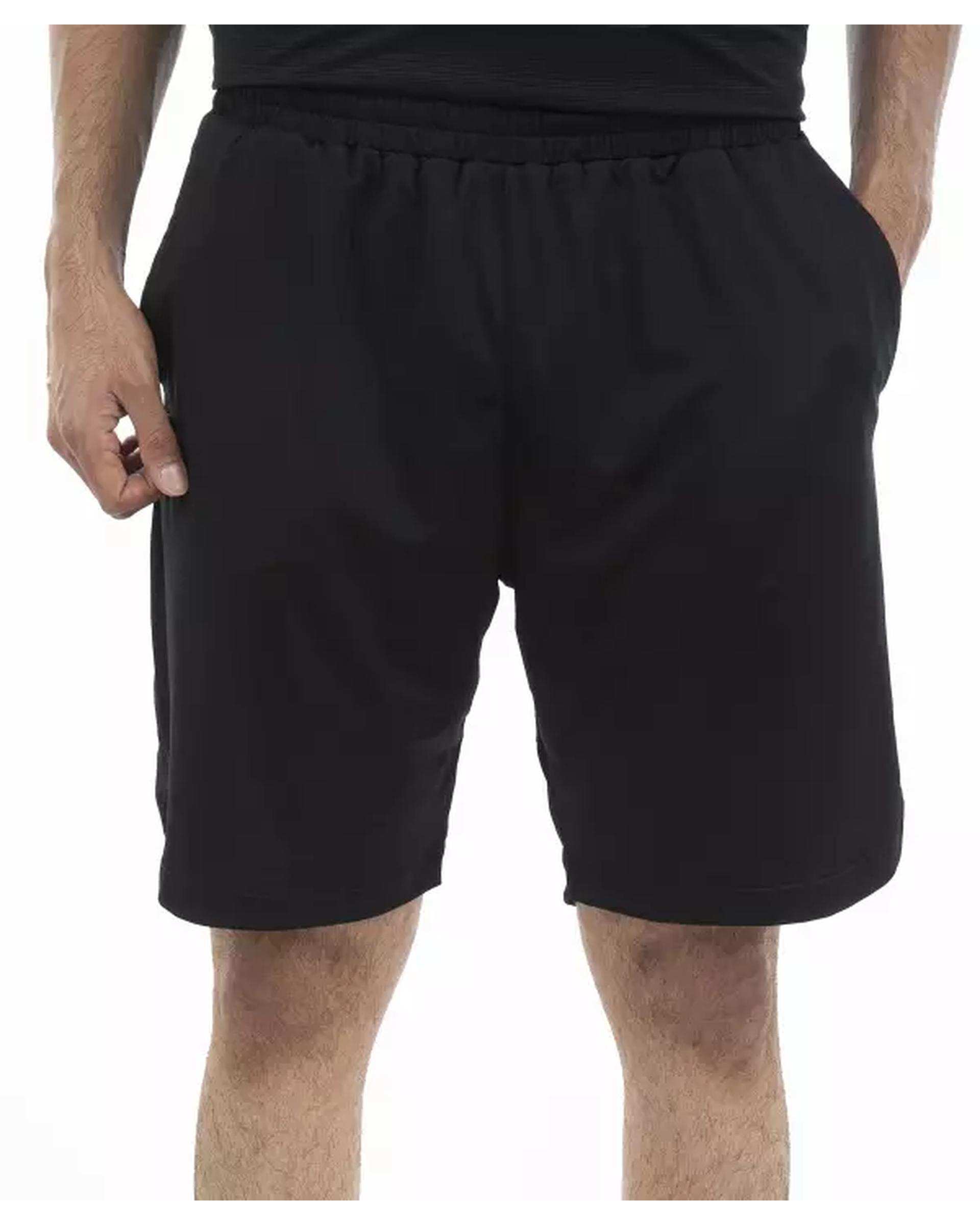 شلوارک مردانه ورزشی مشکی مل اند موژ Mel & Moj کد M08603-001