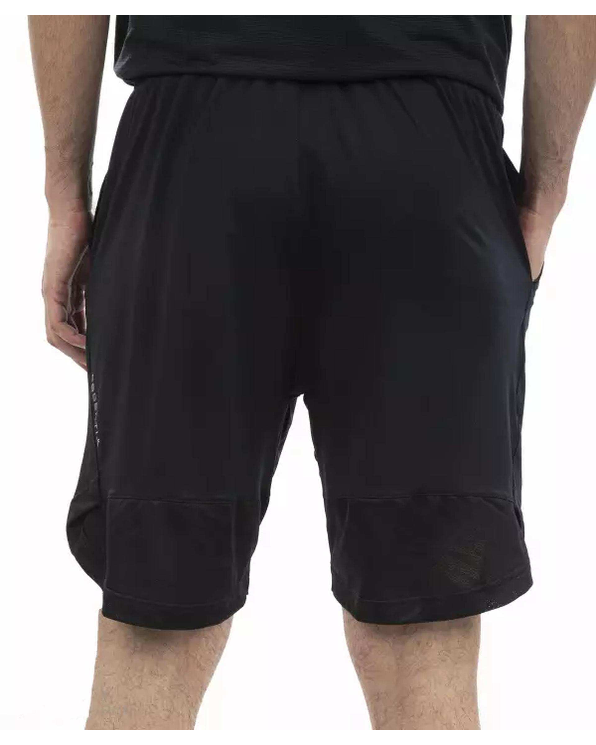 شلوارک مردانه ورزشی مشکی مل اند موژ Mel & Moj کد M08603-001