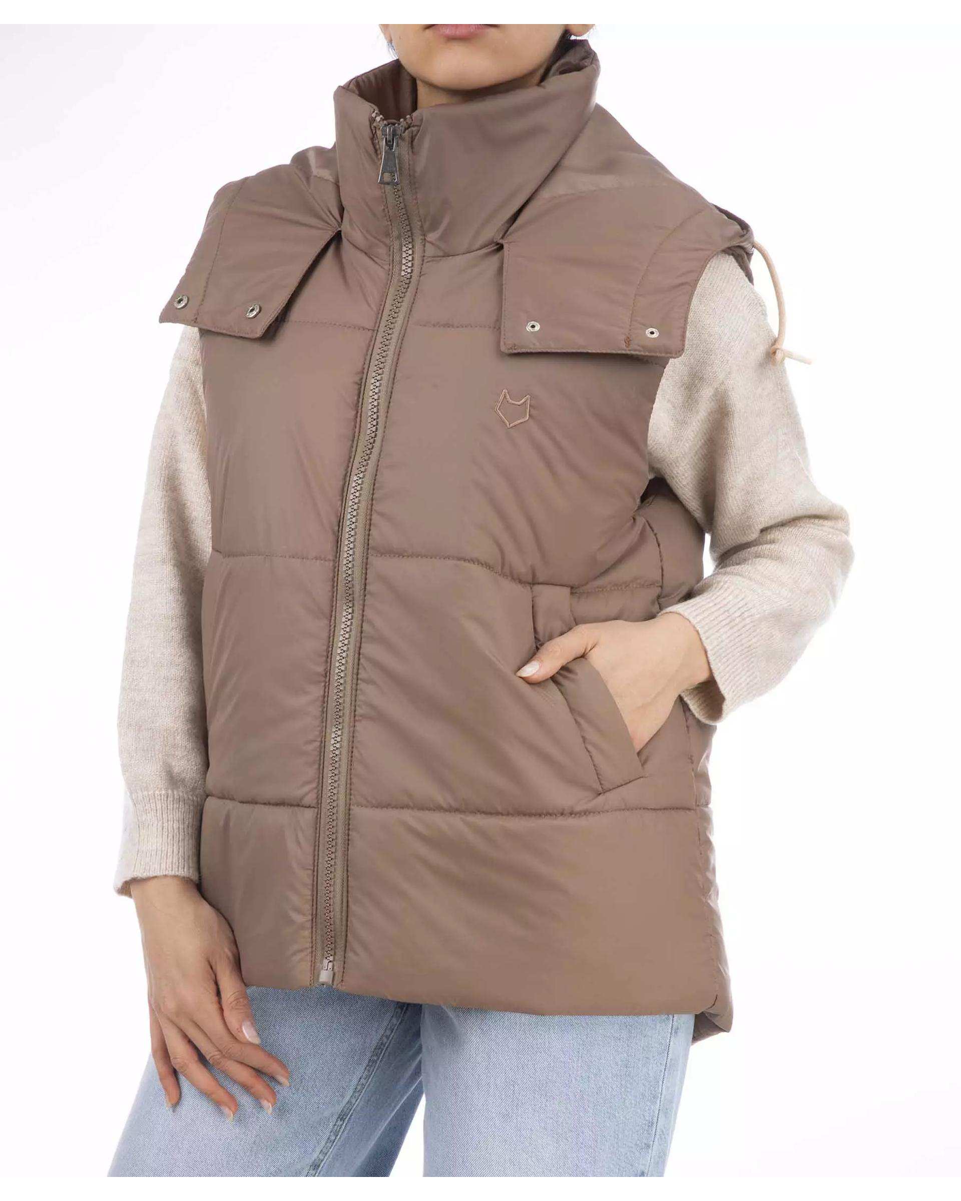 پافر زنانه خاکی مل اند موژ Mel & Moj کد W08446-702