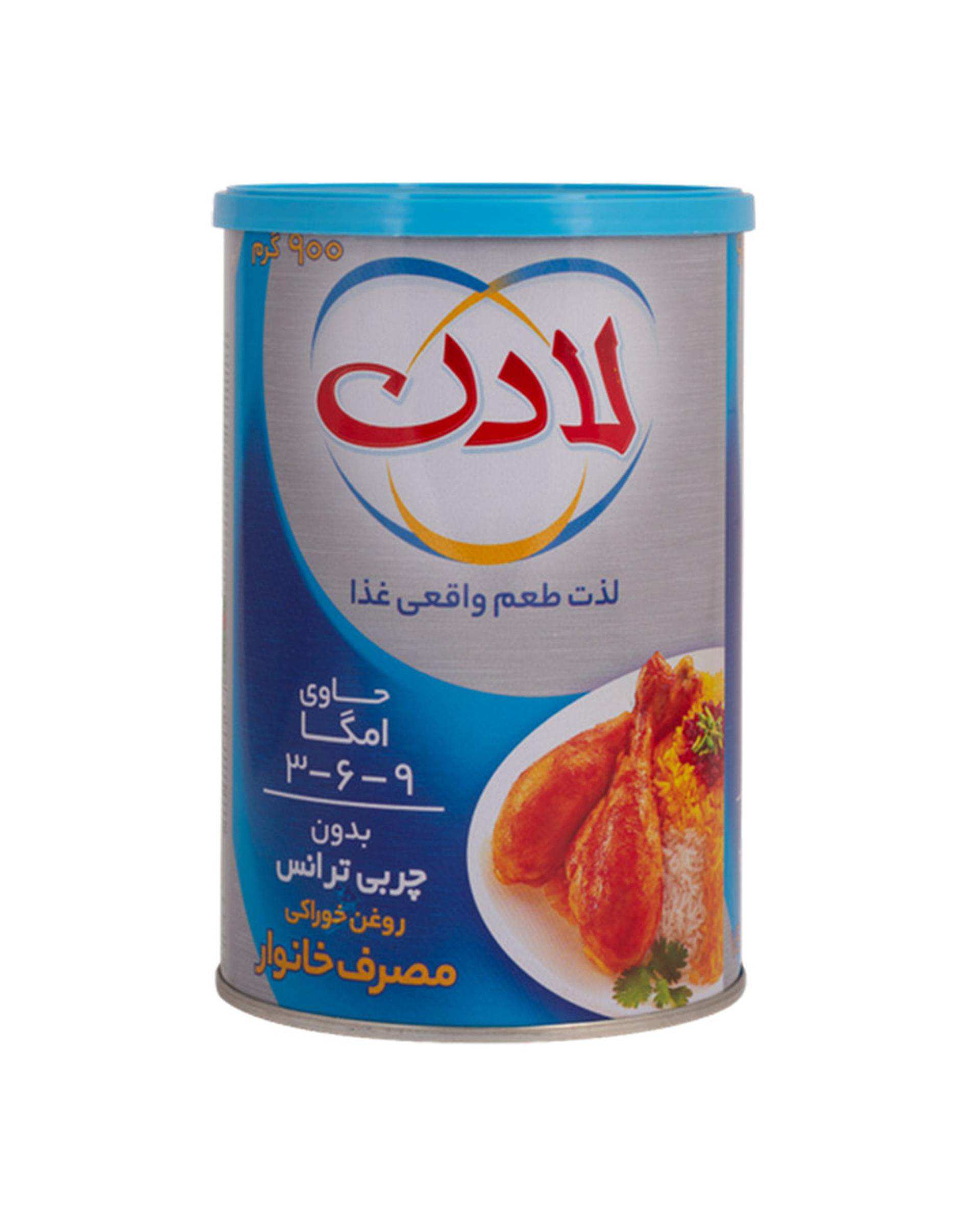 روغن جامد امگا لادن 900 گرم