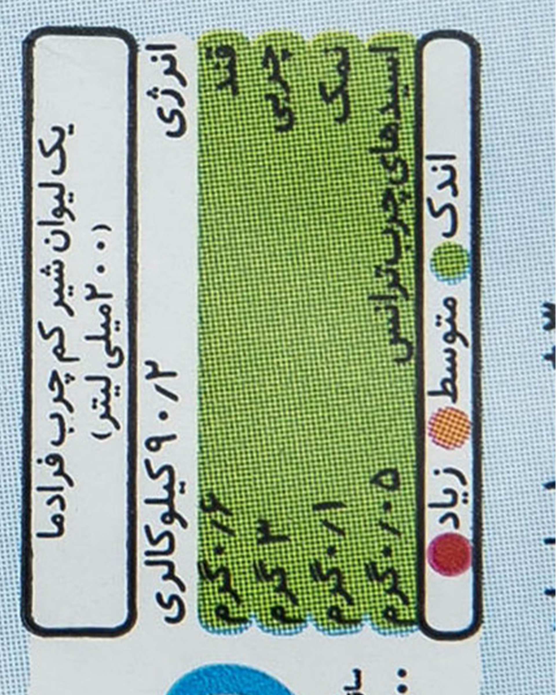 شیر کم چرب 1.5% 1 لیتری روزانه