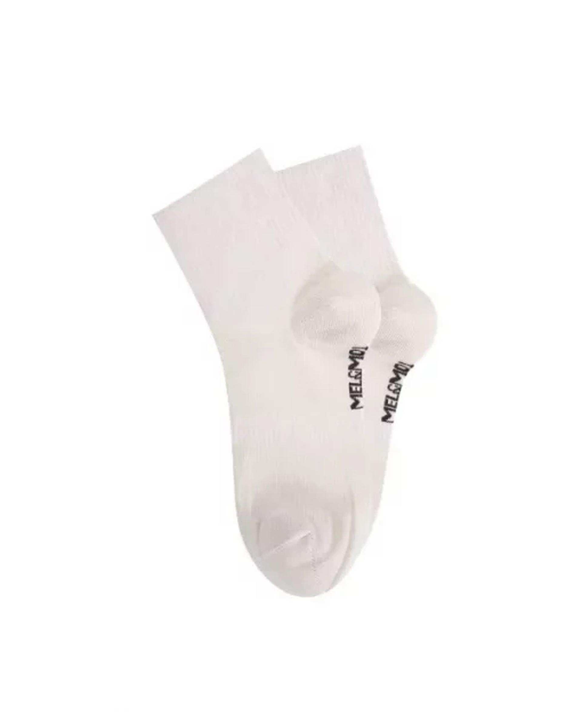 جوراب زنانه ورزشی کرم مل اند موژ Mel & Moj کدW08478-010