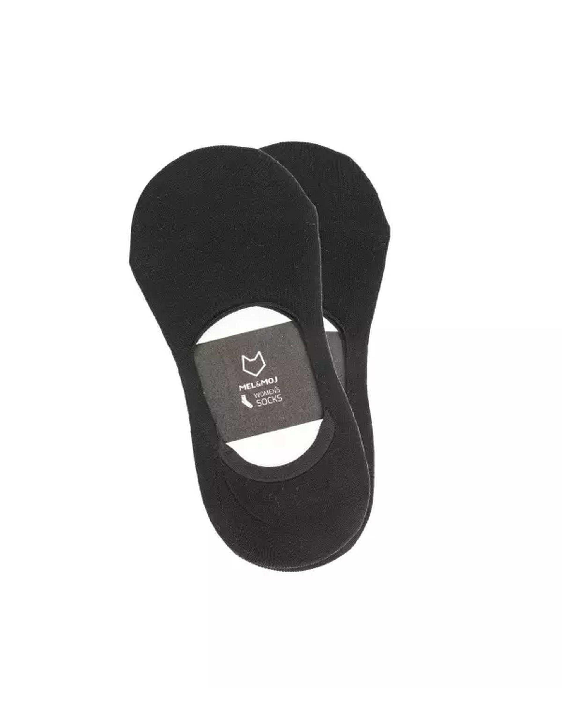 جوراب ورزشی زنانه کالجی مشکی مل اند موژ Mel & Moj کد W08473-001 بسته سه عددی