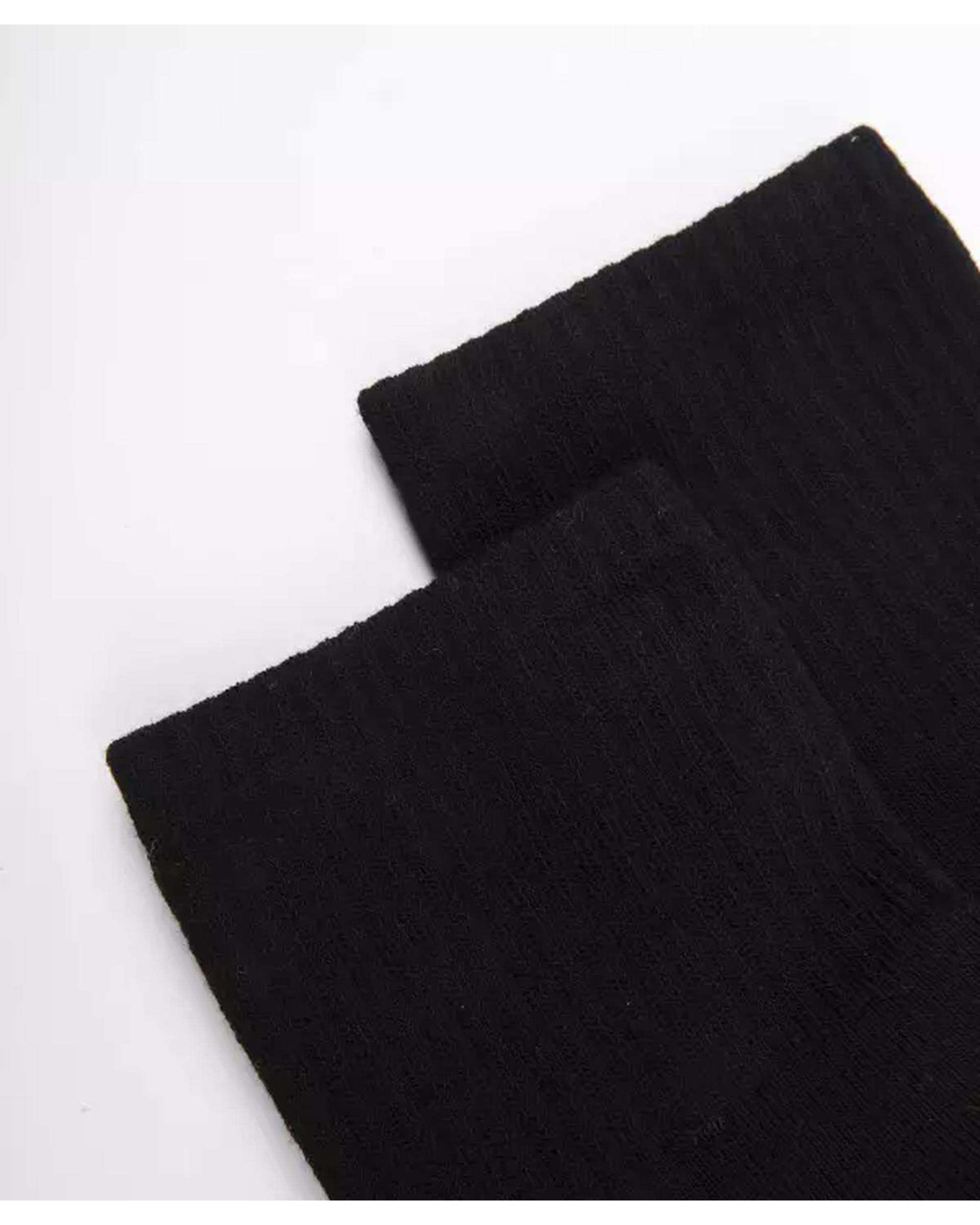 جوراب ورزشی مردانه نیم ساق مشکی مل اند موژ Mel & Moj کدM08472-001