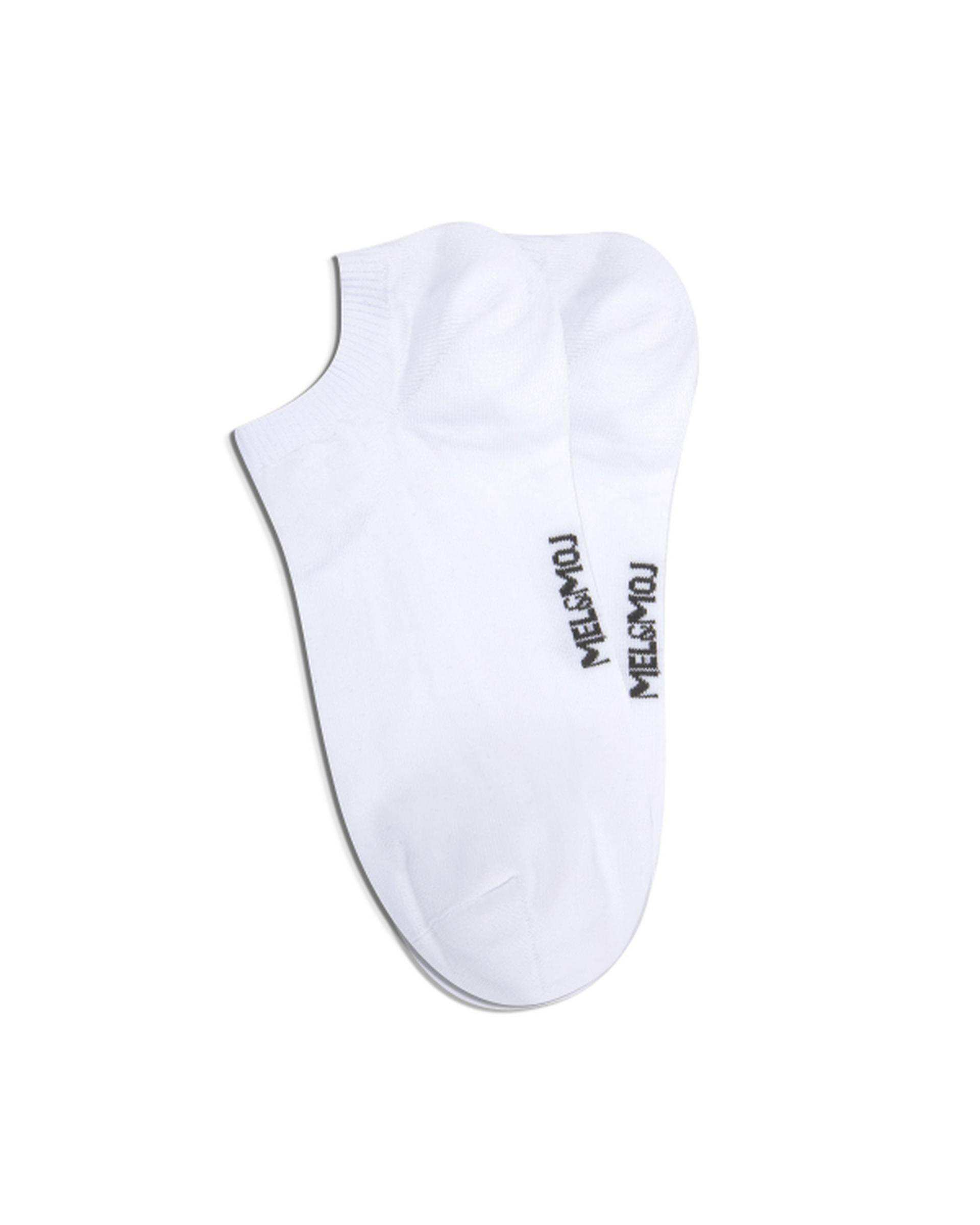 جوراب مردانه ورزشی سفید مل اند موژ Mel & Moj کد M08468-002