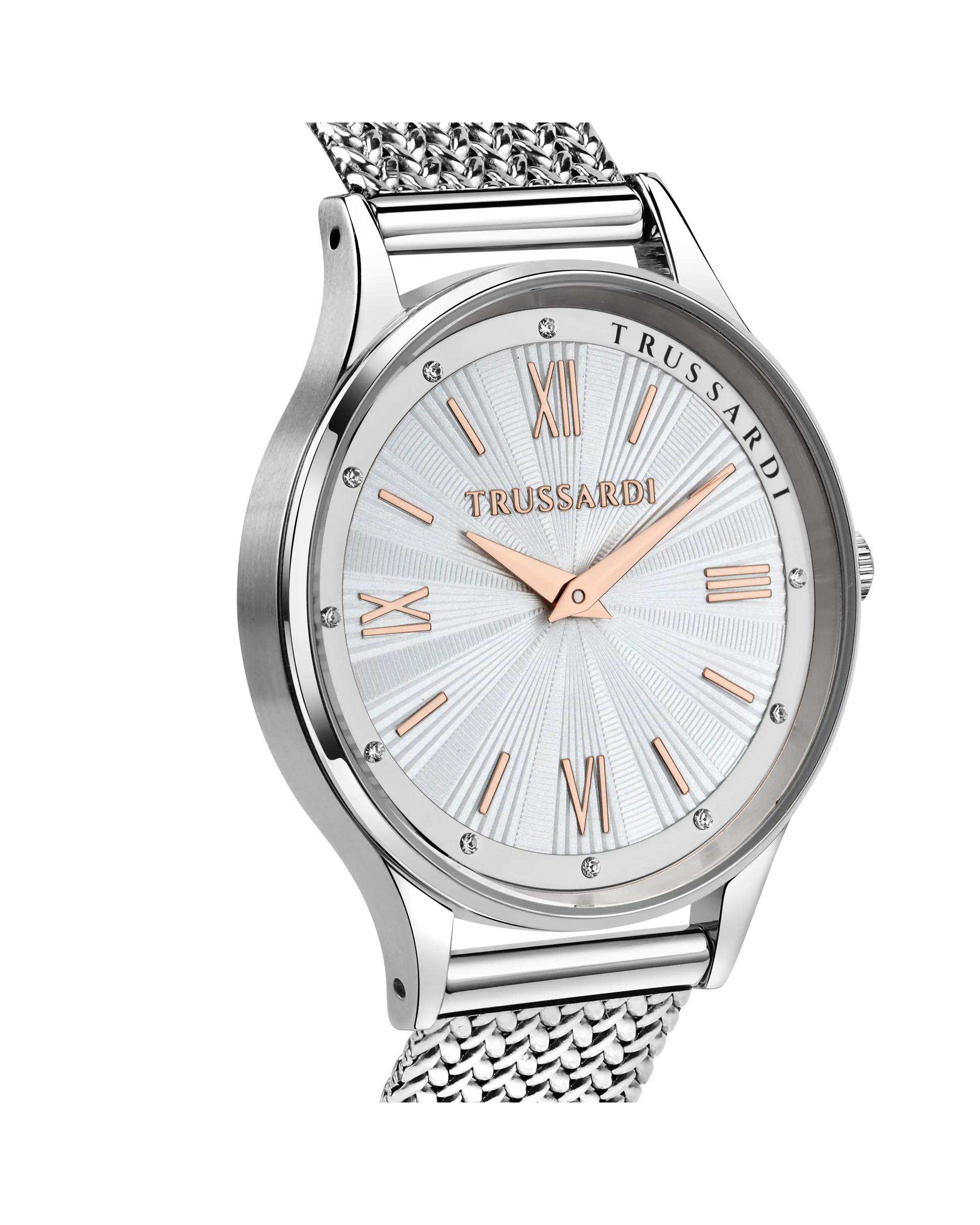 ساعت مچی زنانه عقربه ای تروساردی Trussardi کد R2453152503