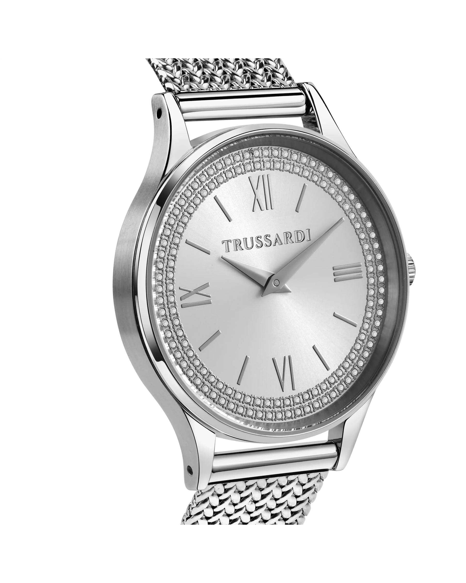 ساعت مچی زنانه عقربه ای تروساردی Trussardi کد R2453152509