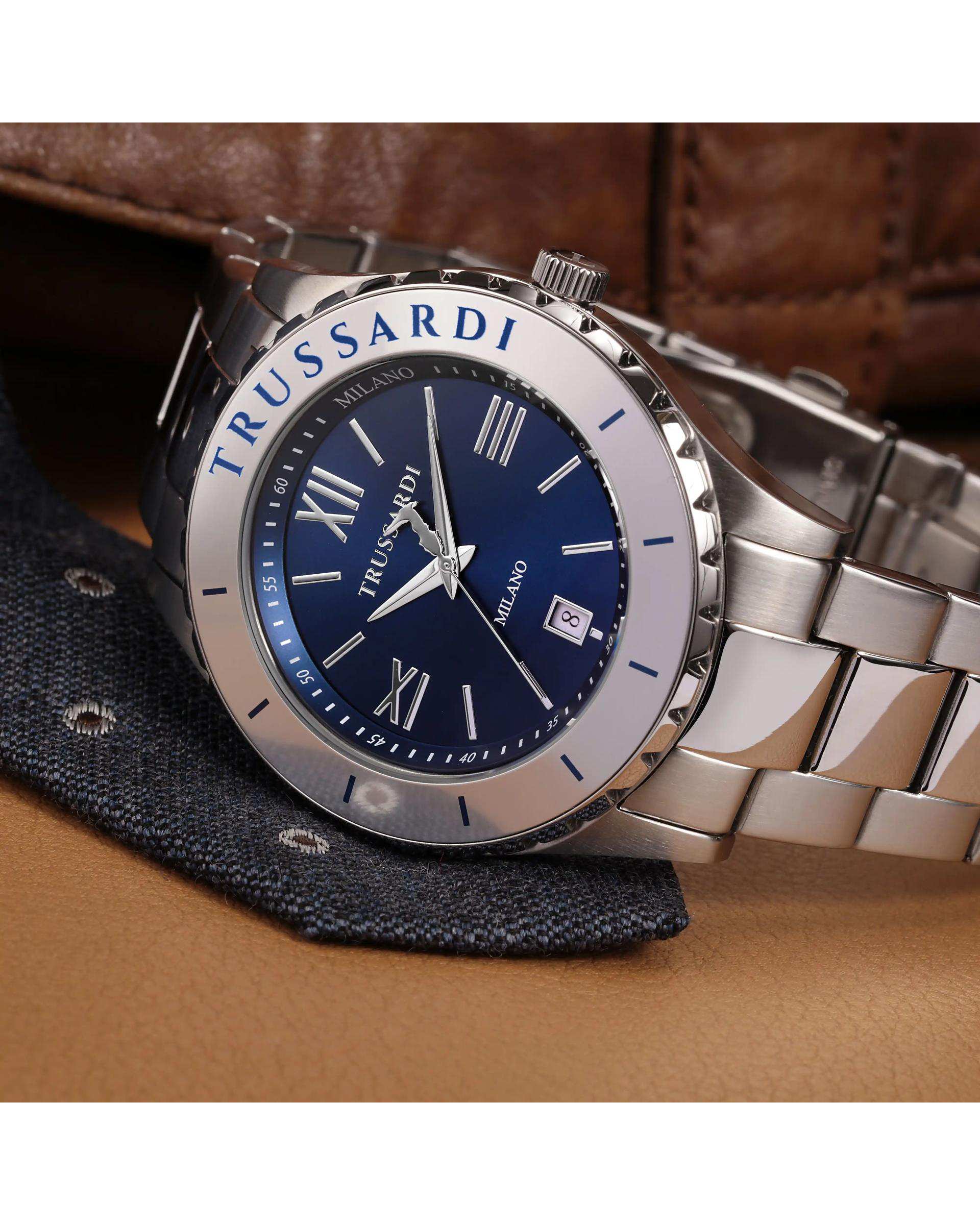 ساعت مچی مردانه عقربه ای تروساردی Trussardi کد R2453143002