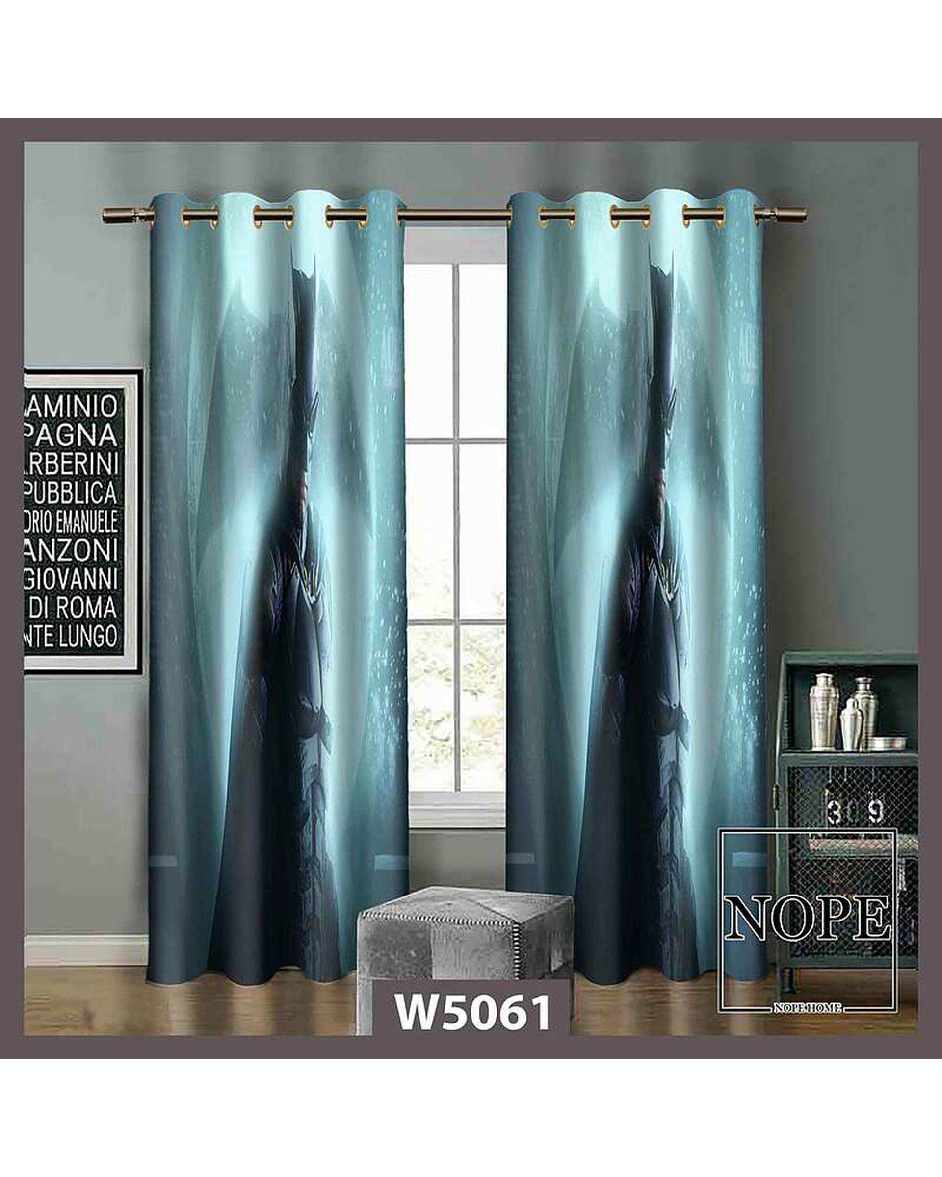 پرده کودک مخمل نوپه هوم Nopehome مدل پانچی طرح بتمن کد W5061