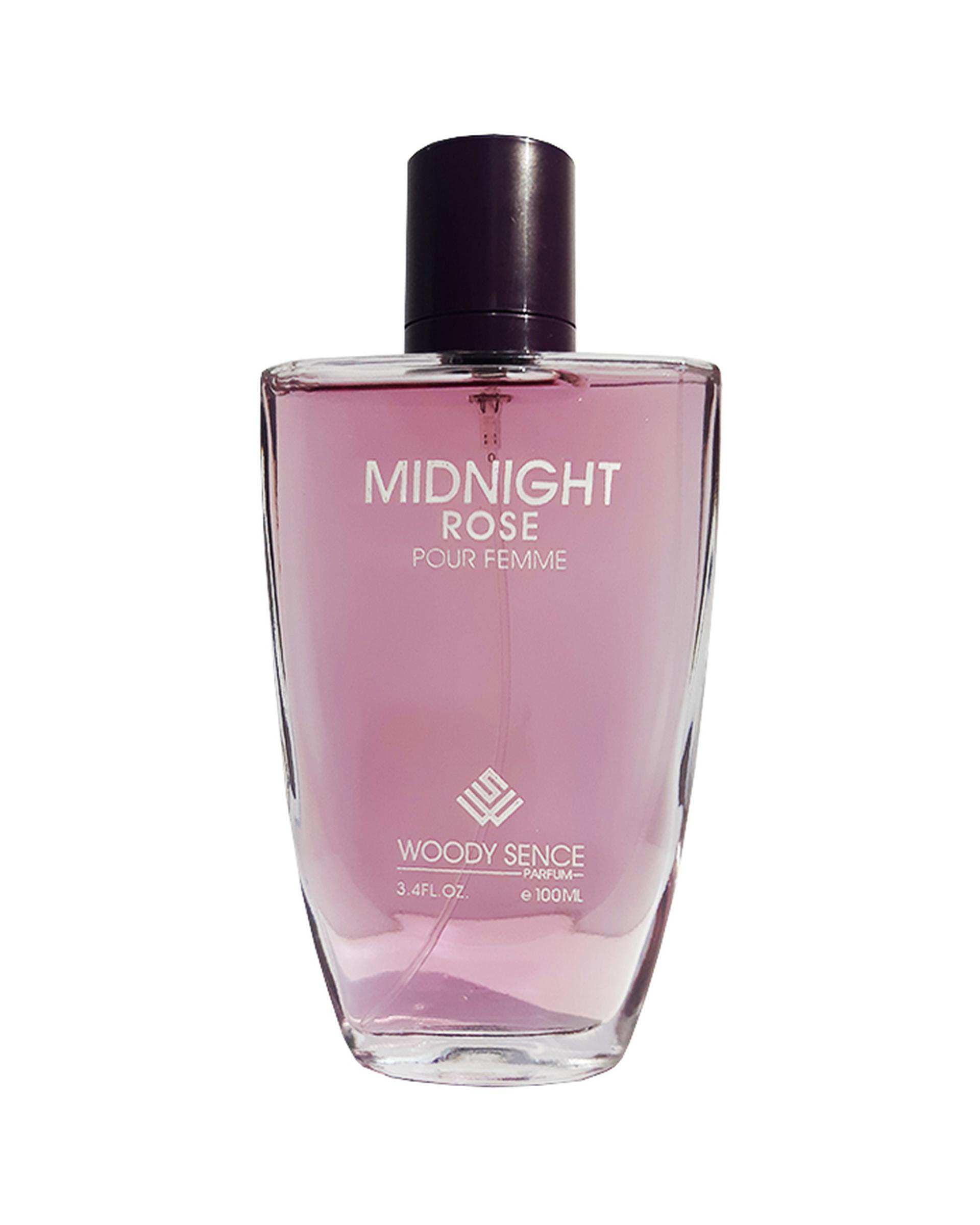 عطر زنانه وودی سنس Woody Sence مدل میدنایت رز Midnight Rose حجم 100ml