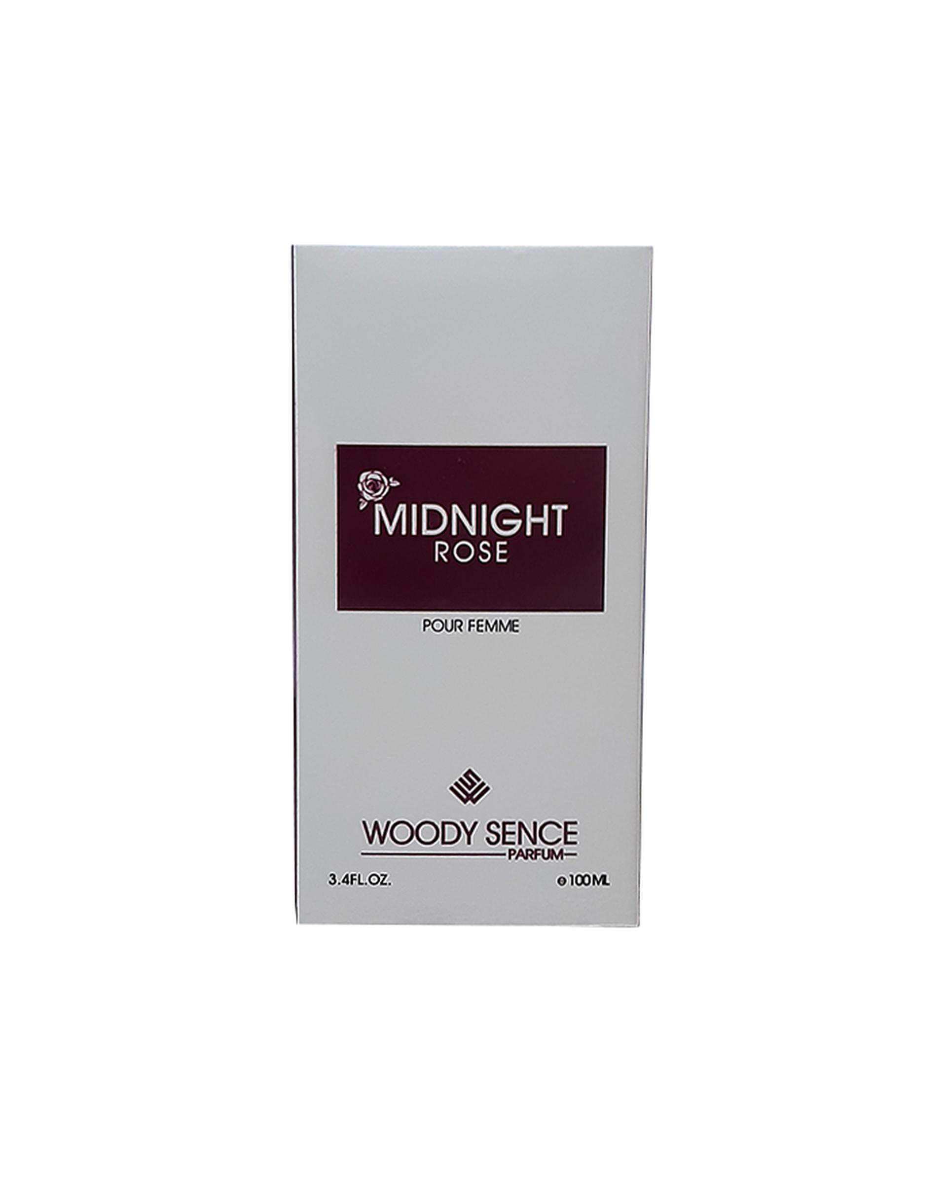 عطر زنانه وودی سنس Woody Sence مدل میدنایت رز Midnight Rose حجم 100ml