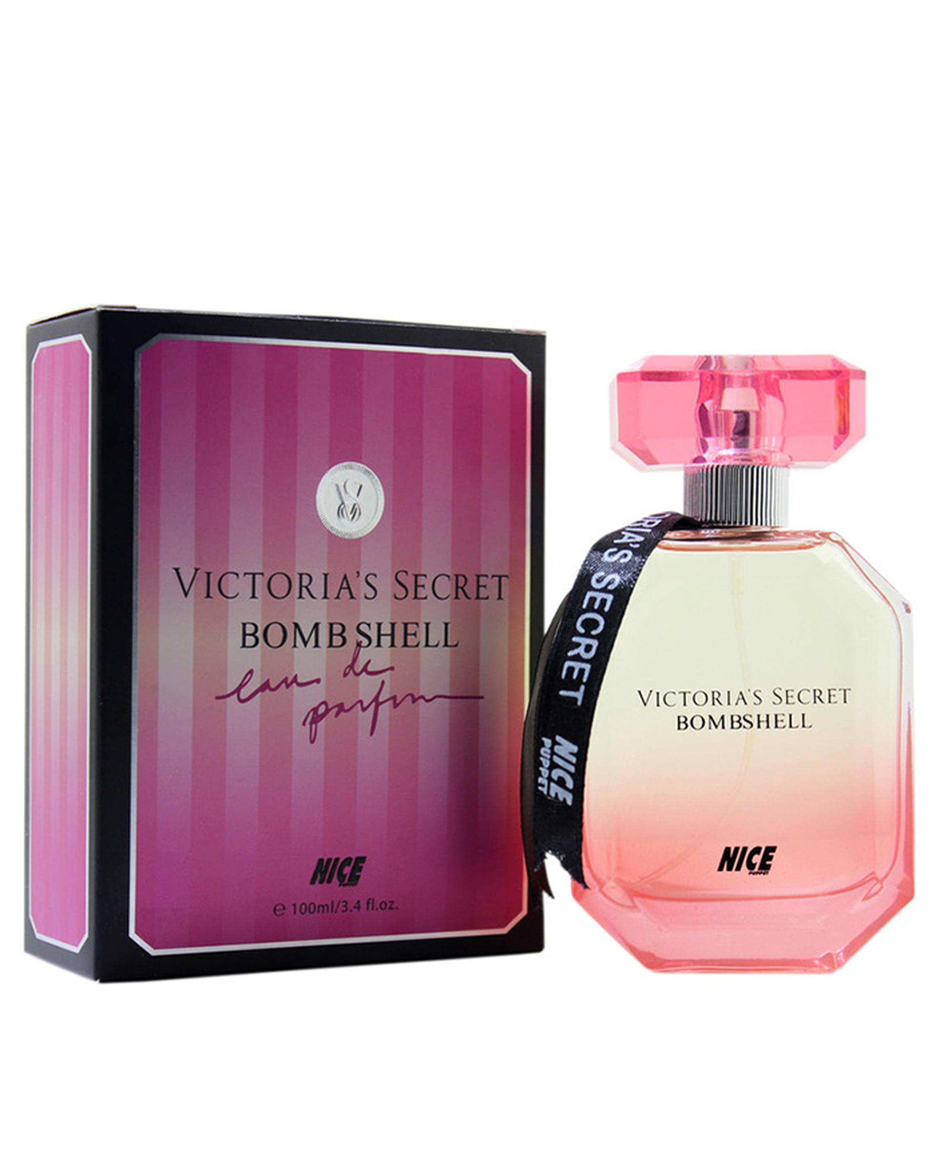 عطر زنانه نایس پاپت Nice Puppet مدل ویکتوریا سکرت بامبشل Victorias Secret Bombshell حجم 100ml