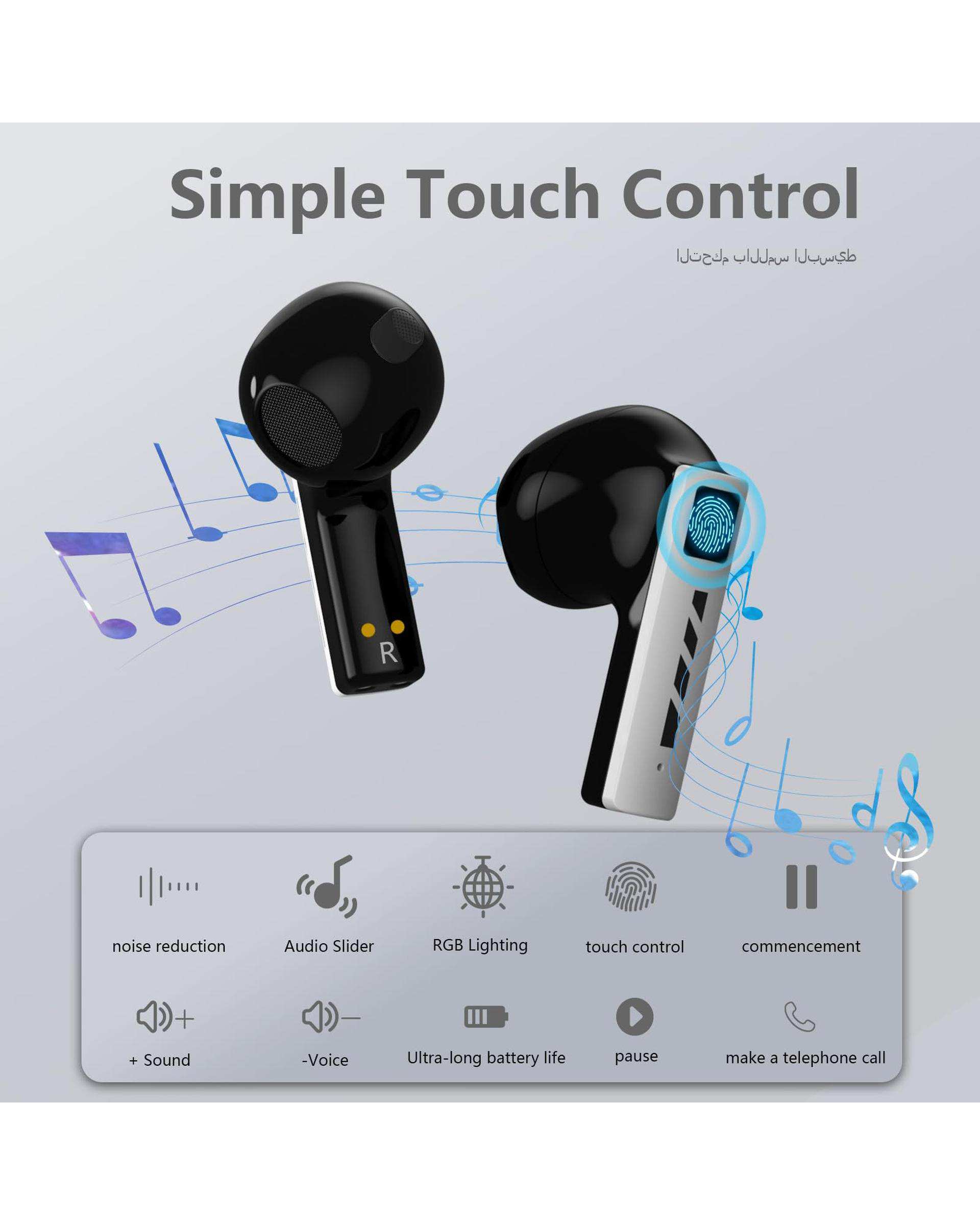 هندزفری بلوتوثی نقره ای Black shark مدلT11