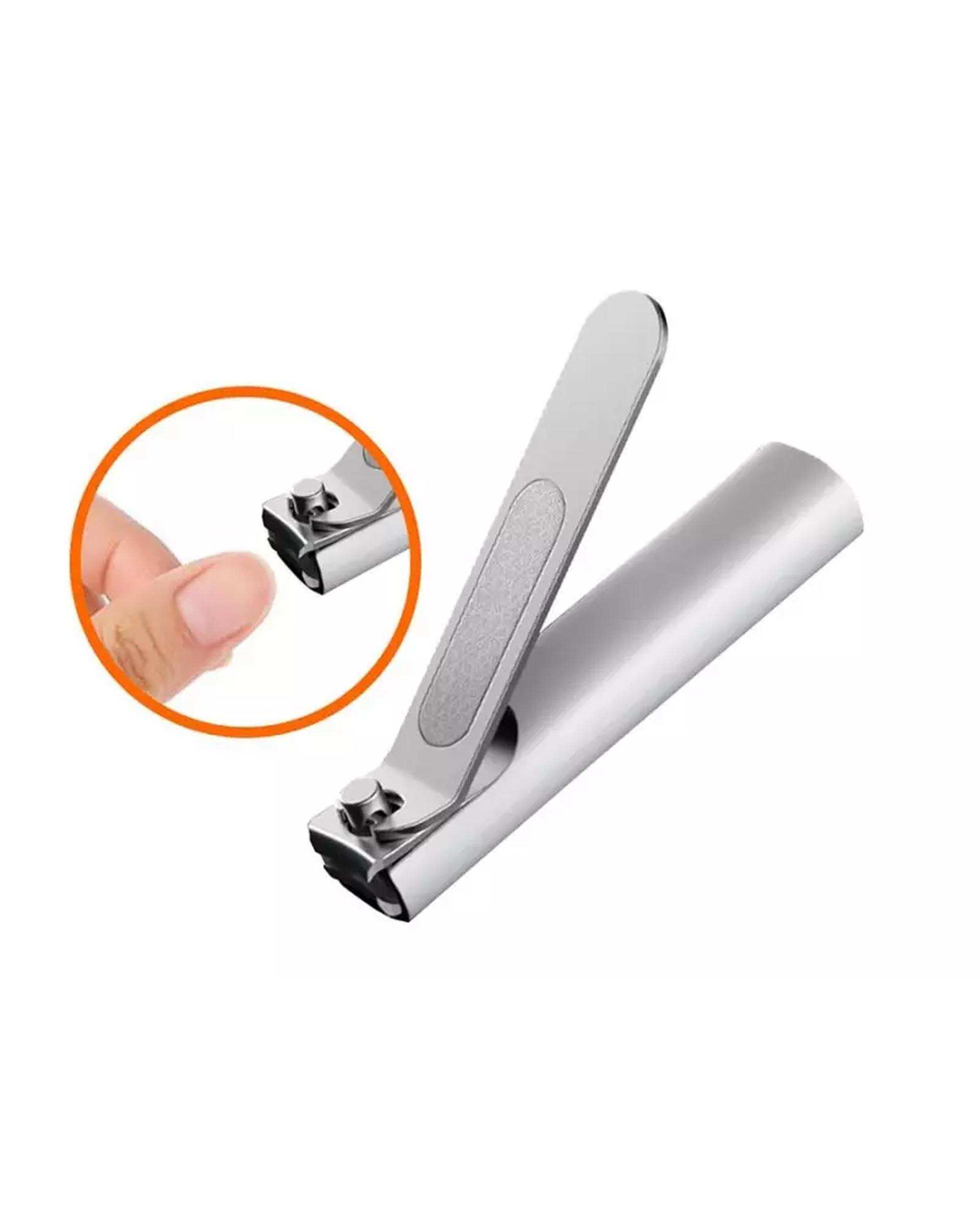 ناخن گیر آنتی اسپلش نقره ای مدل Mijia Nail Clipper 420 MJZJD001QW