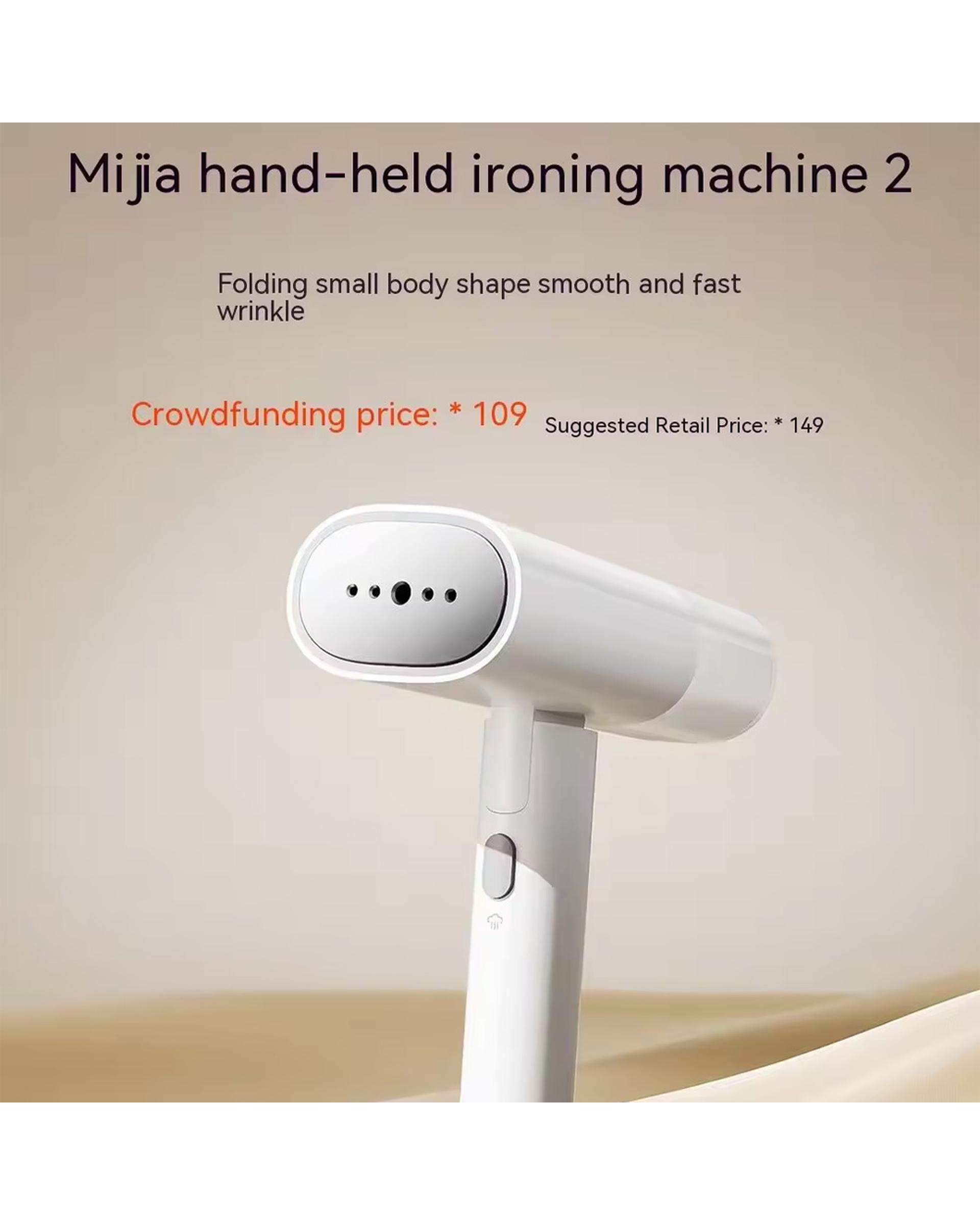 اتو بخار دستی سفید Xiaomi مدل Mijia Garment Steamer MJGTJ02LF