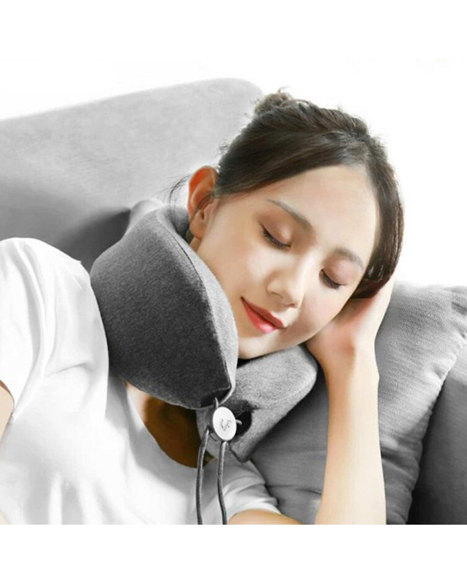 ماساژور و بالشت گردن طوسی Lefan Massage Neck Pillow S100