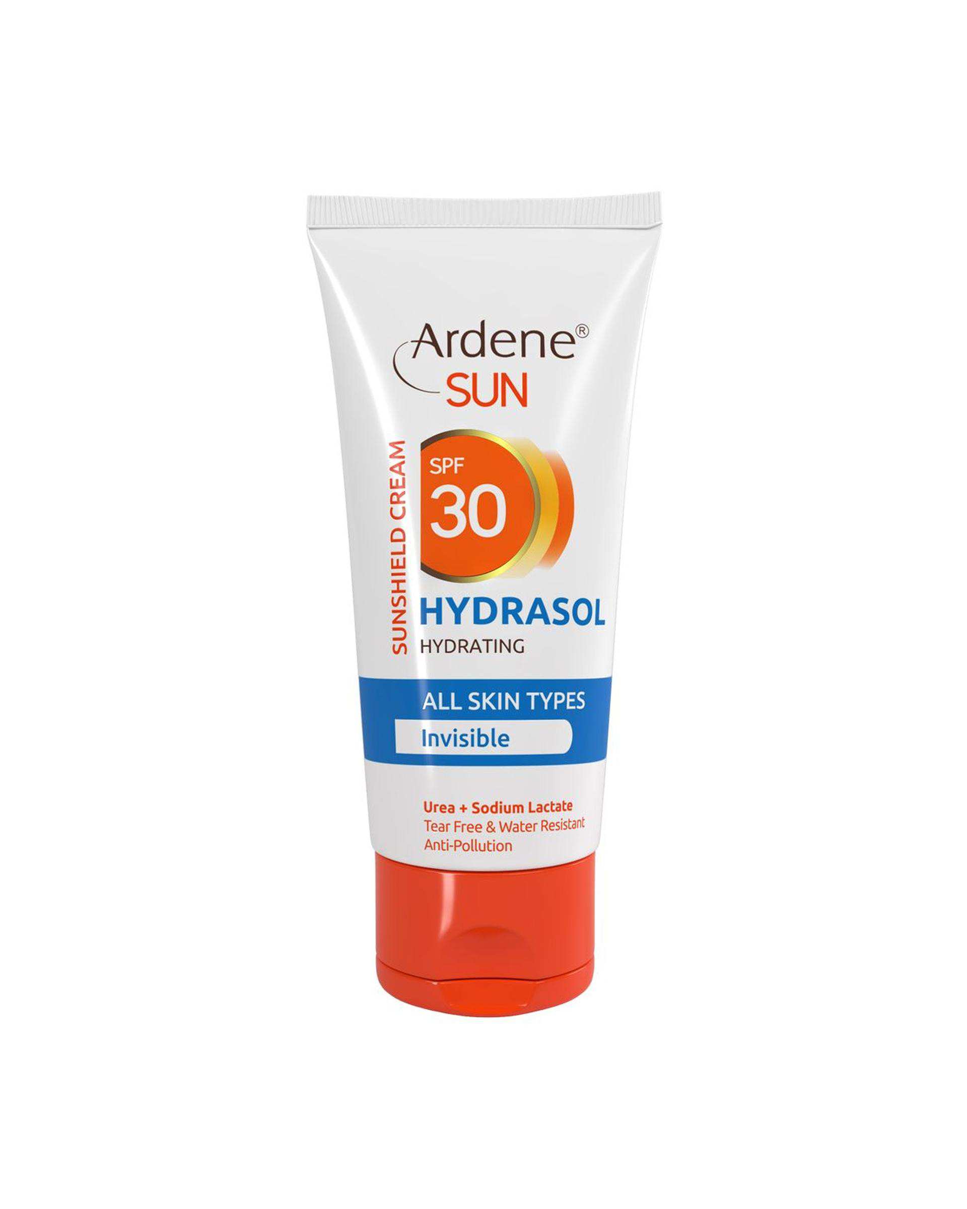 کرم ضد آفتاب بی رنگ مرطوب کننده SPF30 آردن Ardene حجم 50ml