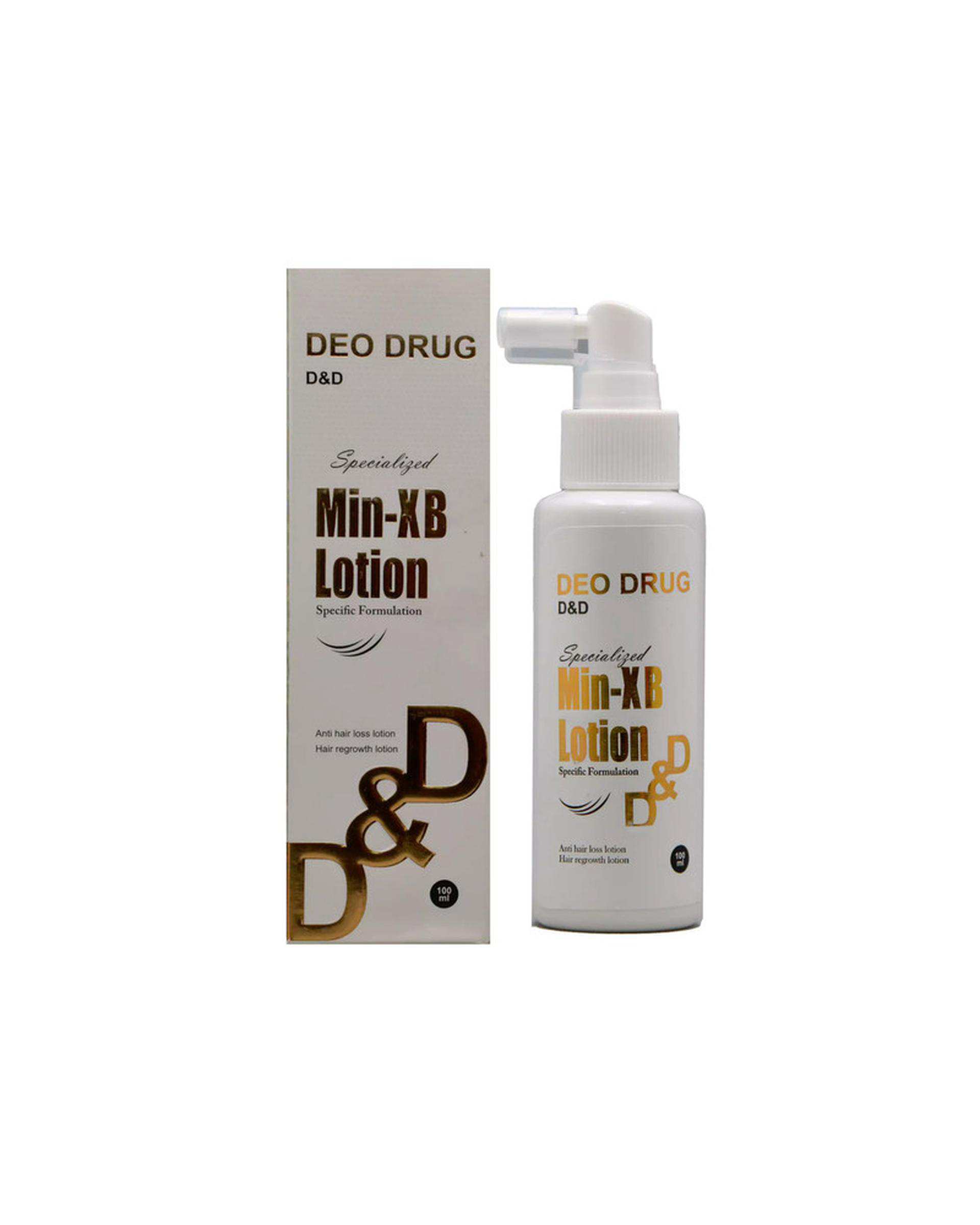 لوسیون ضد ریزش مو دئودراگ Deo Drug مدل Min-XB حجم 100ml