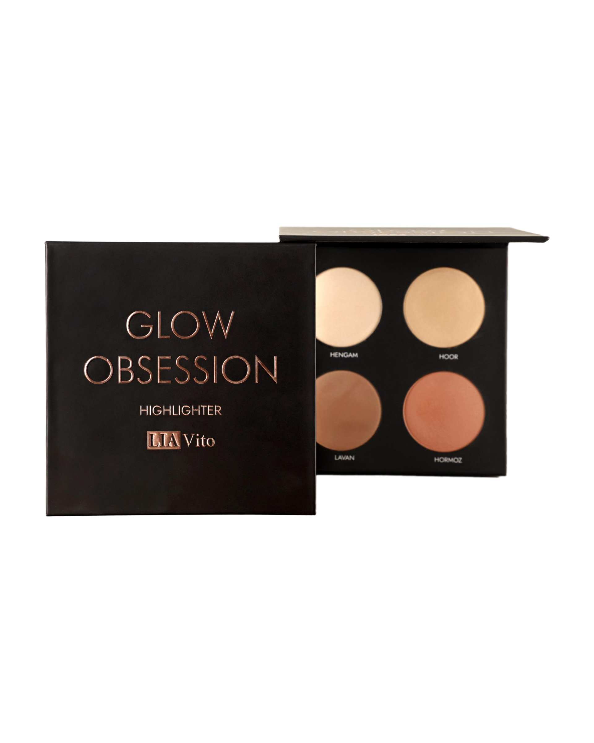 پالت هایلایتر لیاویتو Lia Vito مدل Glow Obsession