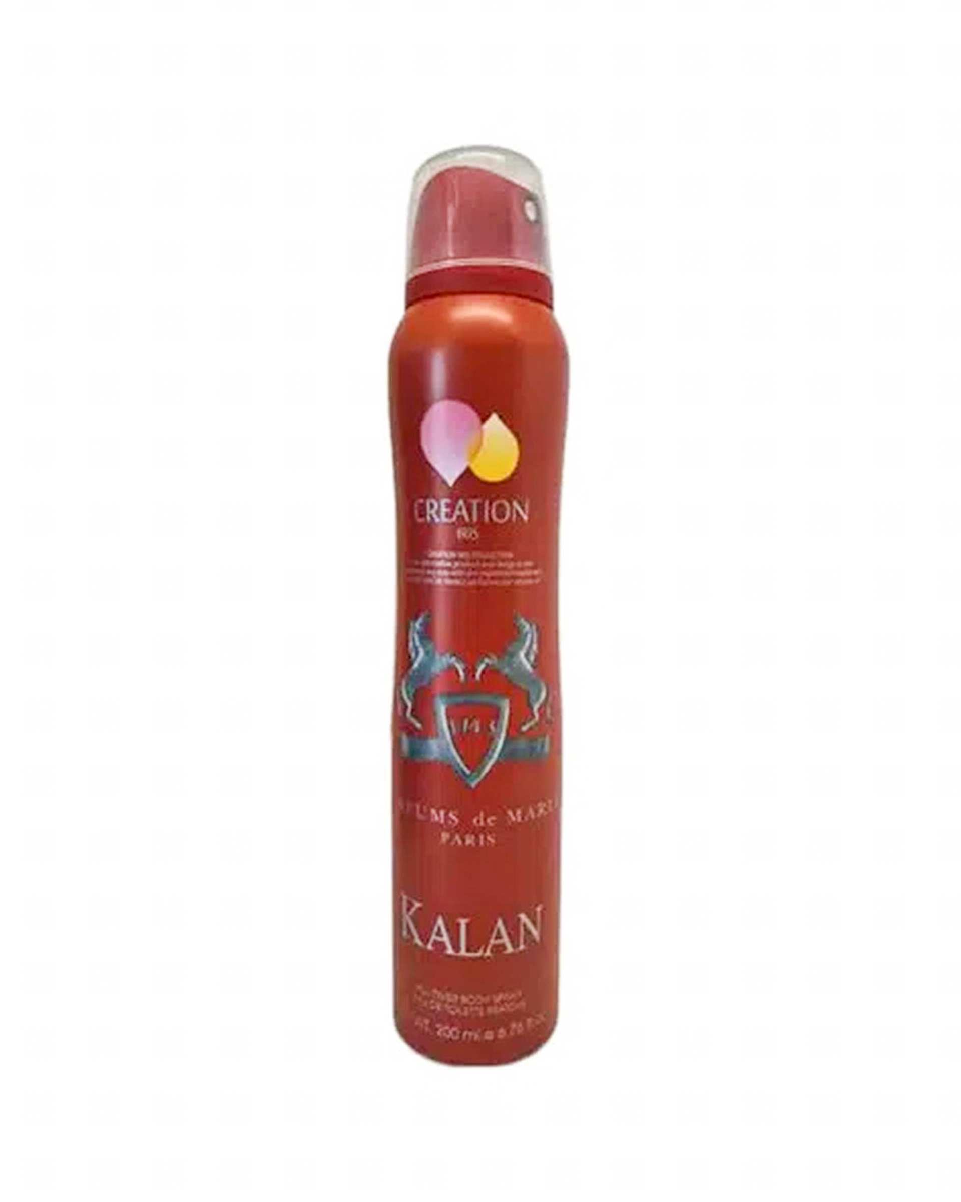 اسپری بدن مردانه کریشن آیریس Creation Iris مدل Kalan حجم 200ml