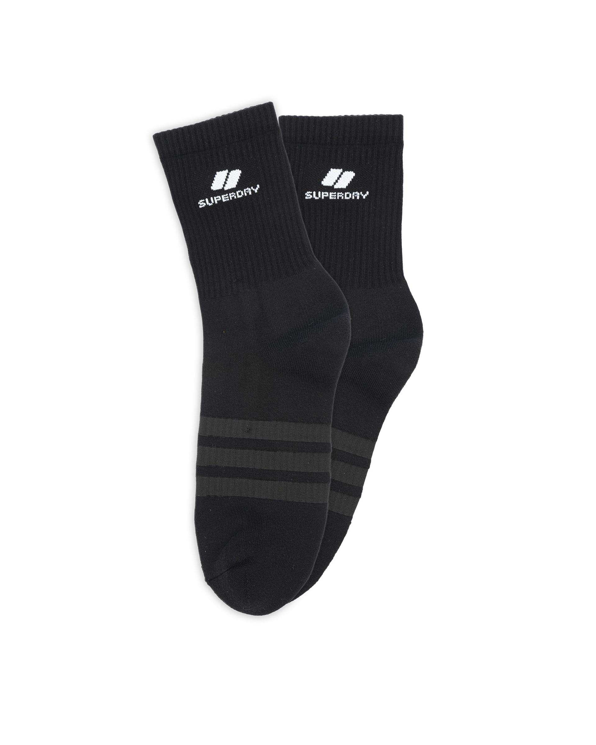 جوراب مردانه ساق دار مشکی سوپردرای Superdry کدM29S41304X