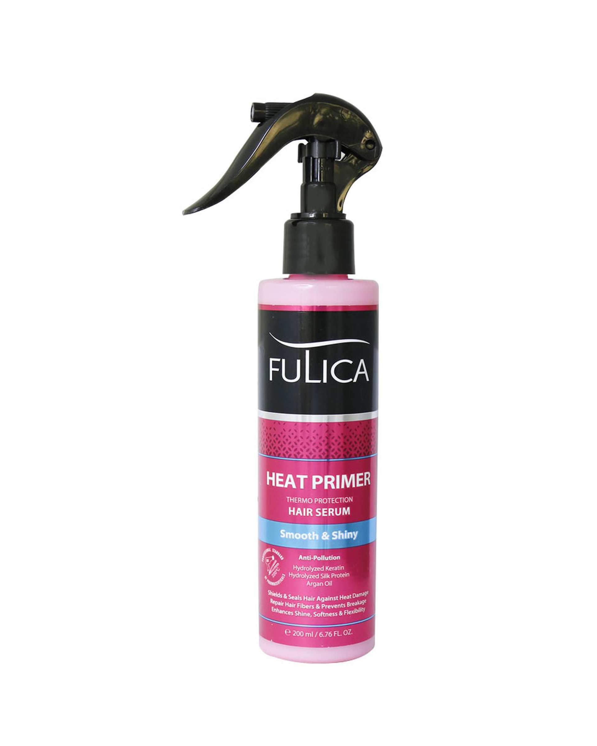 اسپری محافظ حرارتی مو فولیکا Fulica مدل Heat Primer حجم ۲۰۰ml