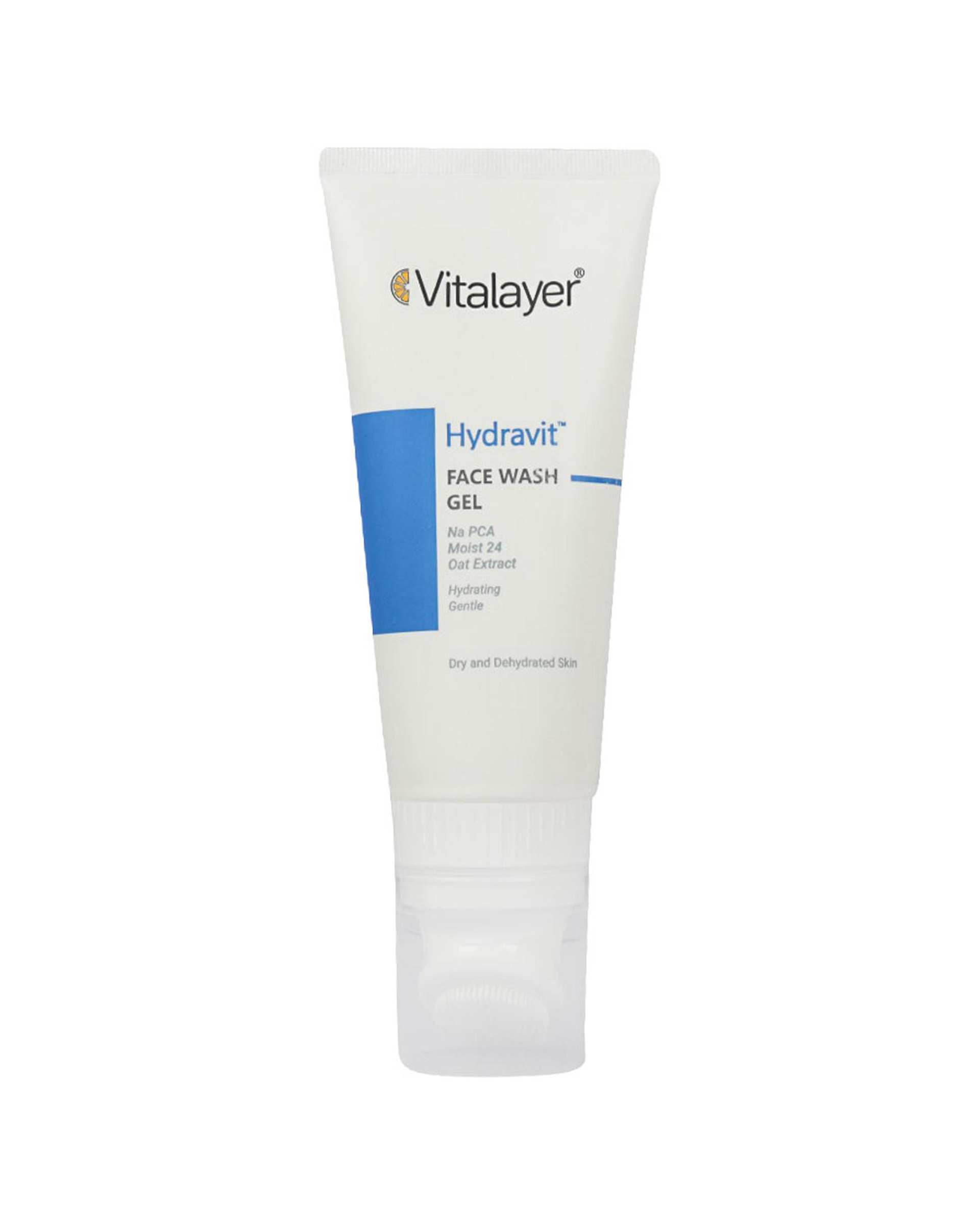 ژل شستشوی صورت ویتالیر Vitalayer مدل هیدراویت Hydravit Face Gel مناسب پوست خشک 200ml