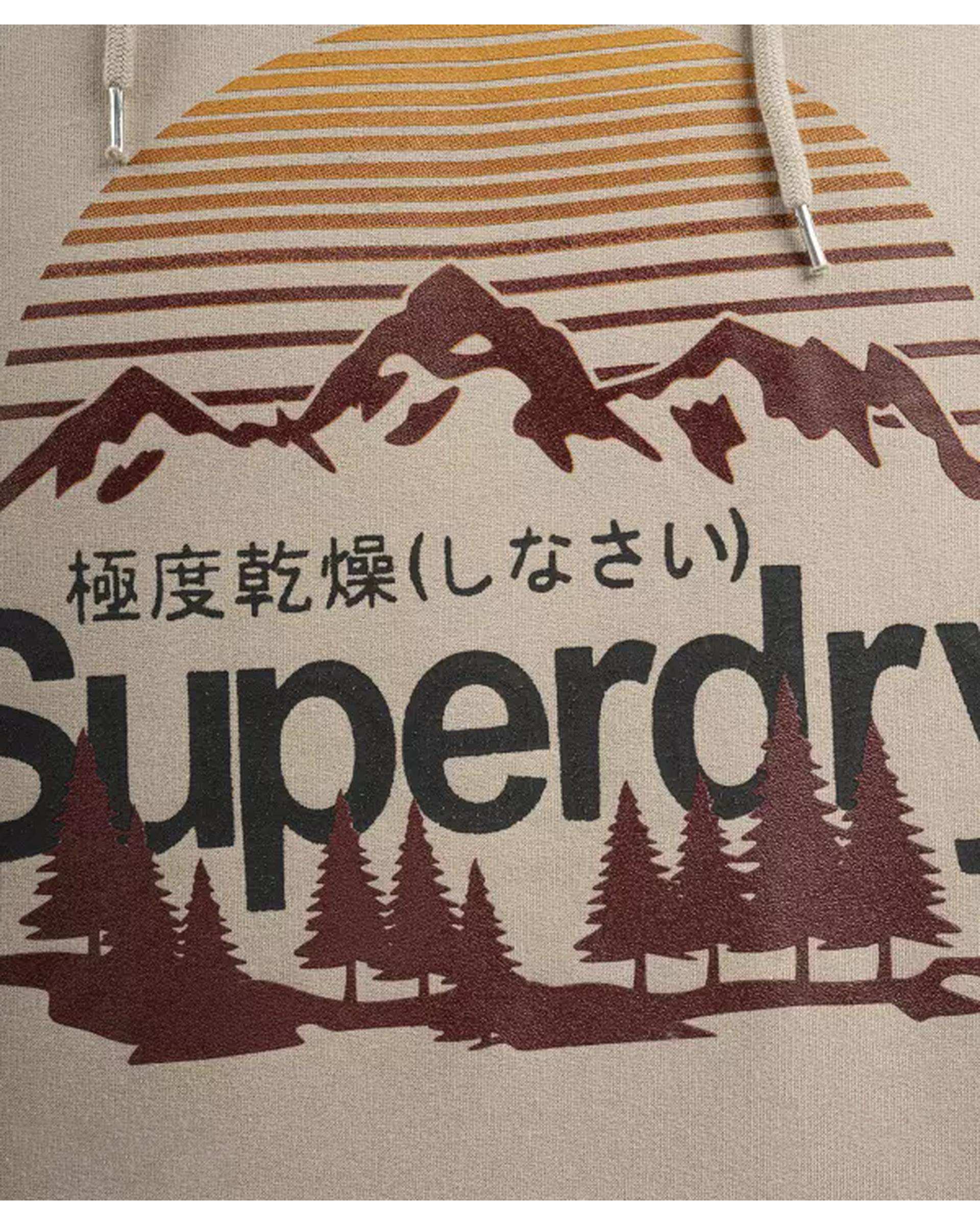 هودی مردانه کرم سوپردرای Superdry کد M12A41602C