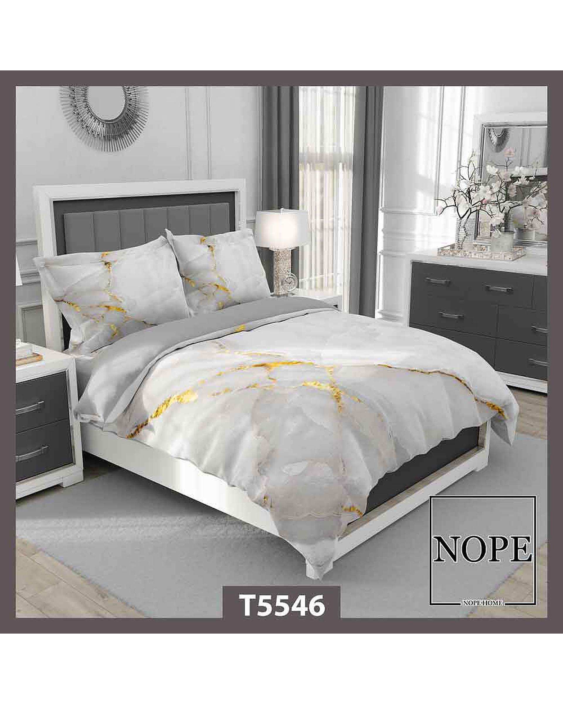 روتختی دو نفره 6 تکه نوپه هوم Nopehome طرح ماربل کد T5546
