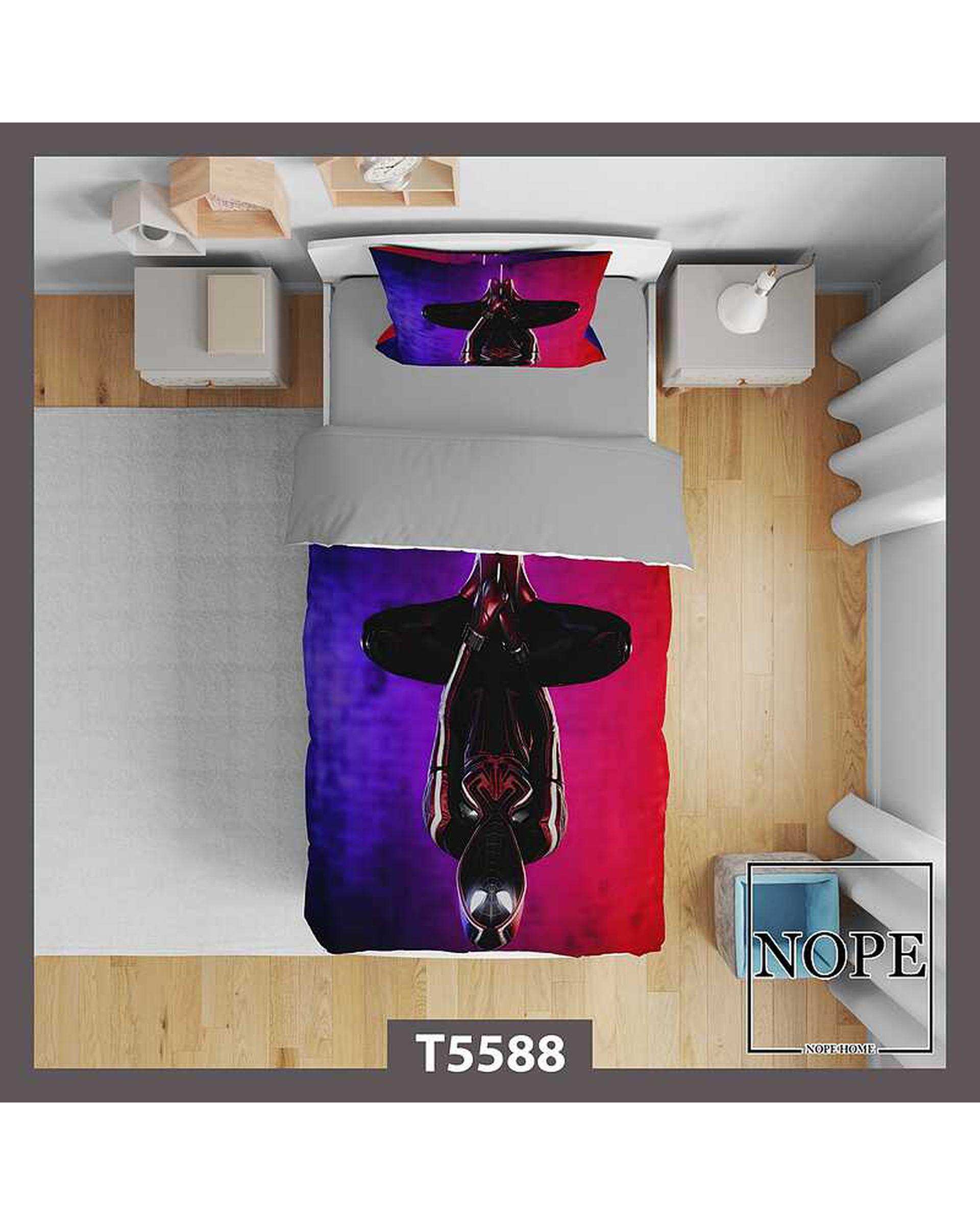 روتختی کودک یک نفره 5 تکه نوپه هوم Nopehome طرح spiderman کد T5588