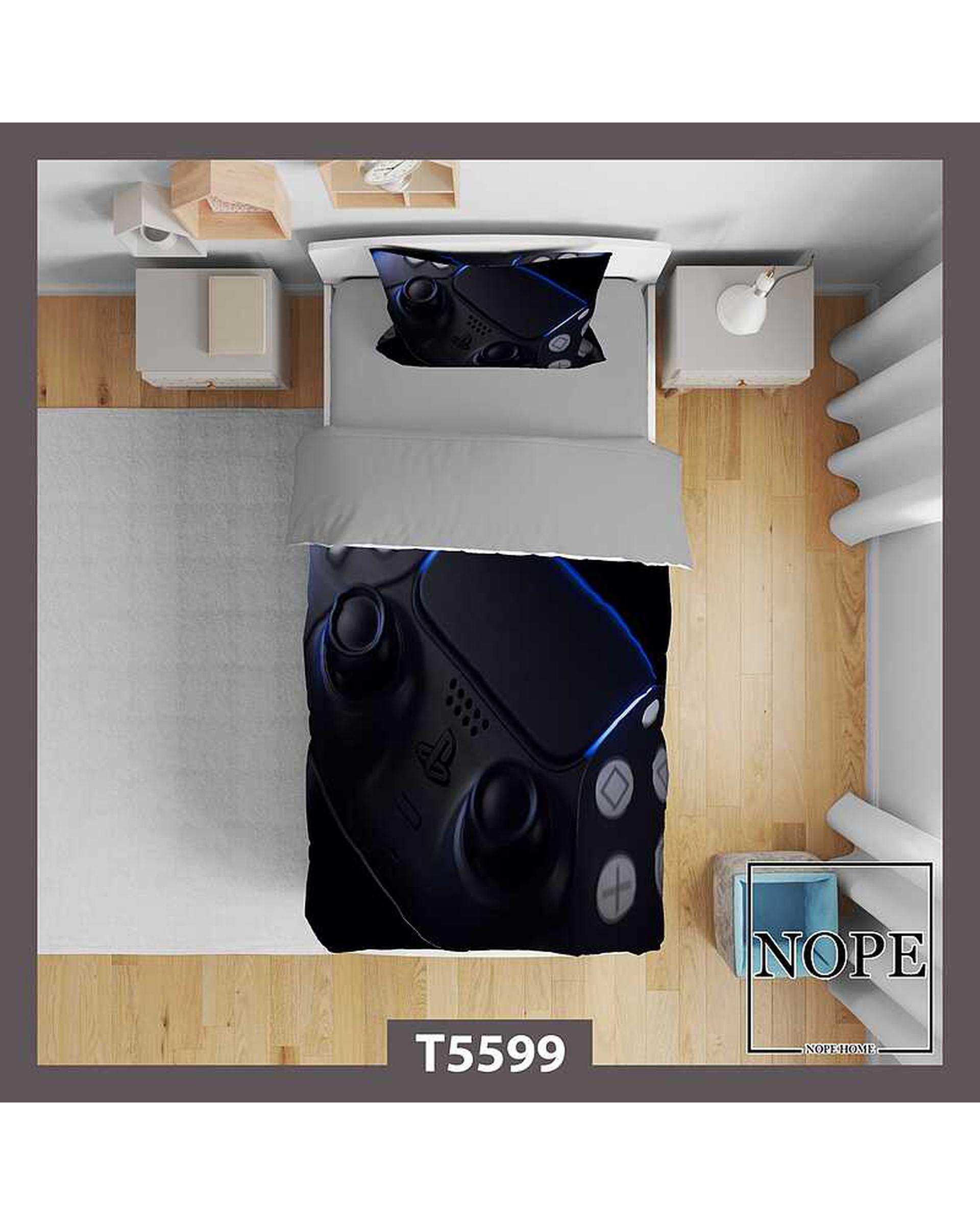روتختی کودک یک نفره 5 تکه نوپه هوم Nopehome طرح دسته بازی کد T5599