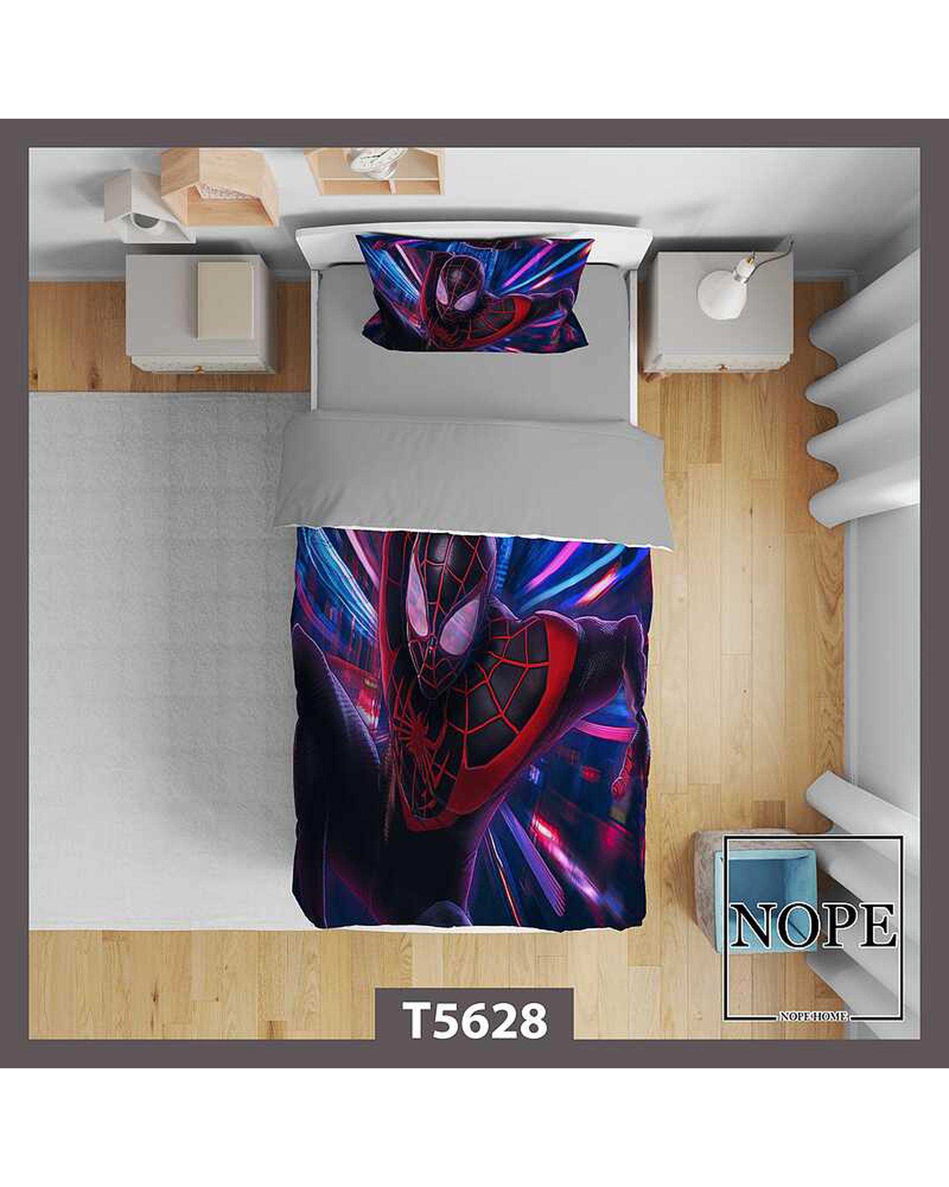 روتختی کودک یک نفره 5 تکه نوپه هوم Nopehome طرح spiderman کد T5628
